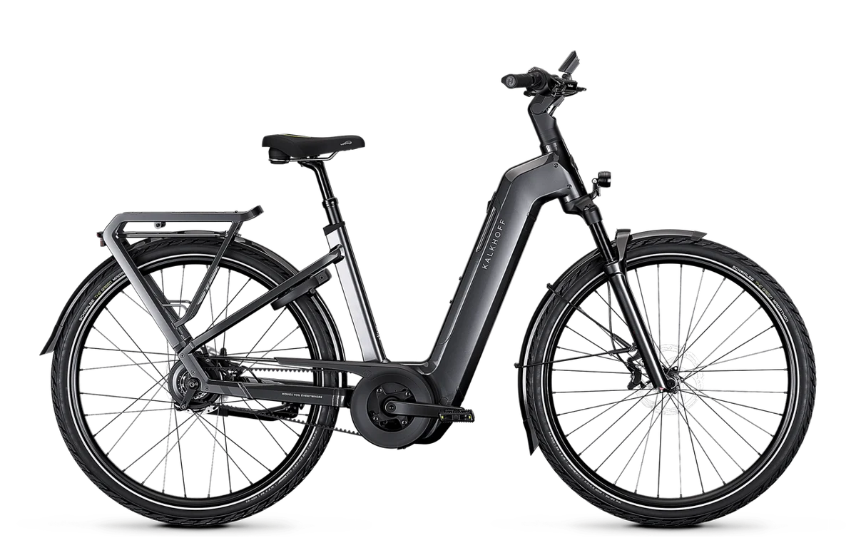 Kalkhoff IMAGE 5+ ADVANCE schwarz | 800WH | E-Bike Damen Trekking | 2025 | Enviolo