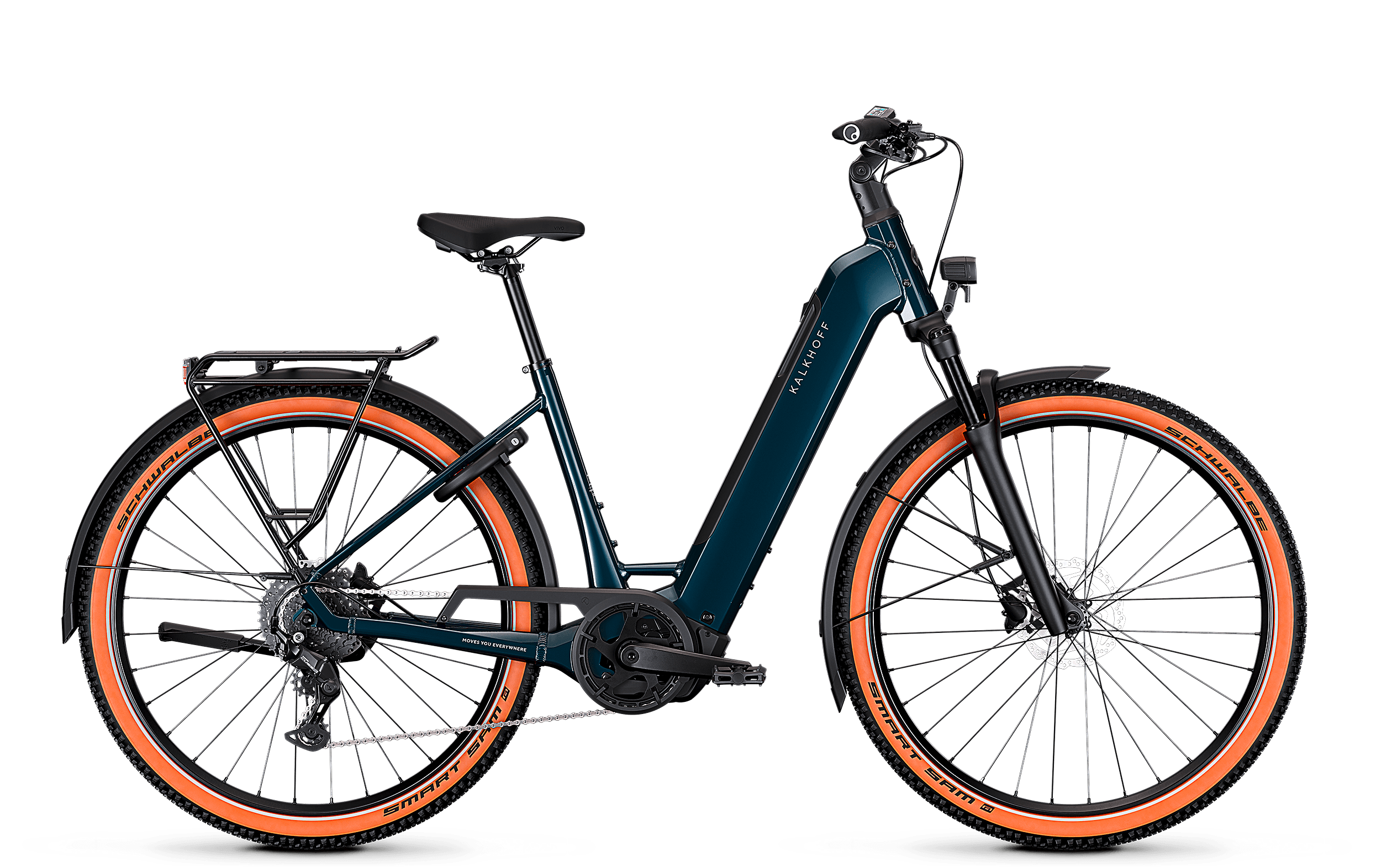 Kalkhoff ENTICE 3 ADVANCE blau | 600WH | E-Bike Damen Trekking | 2025 | Kettenschaltung