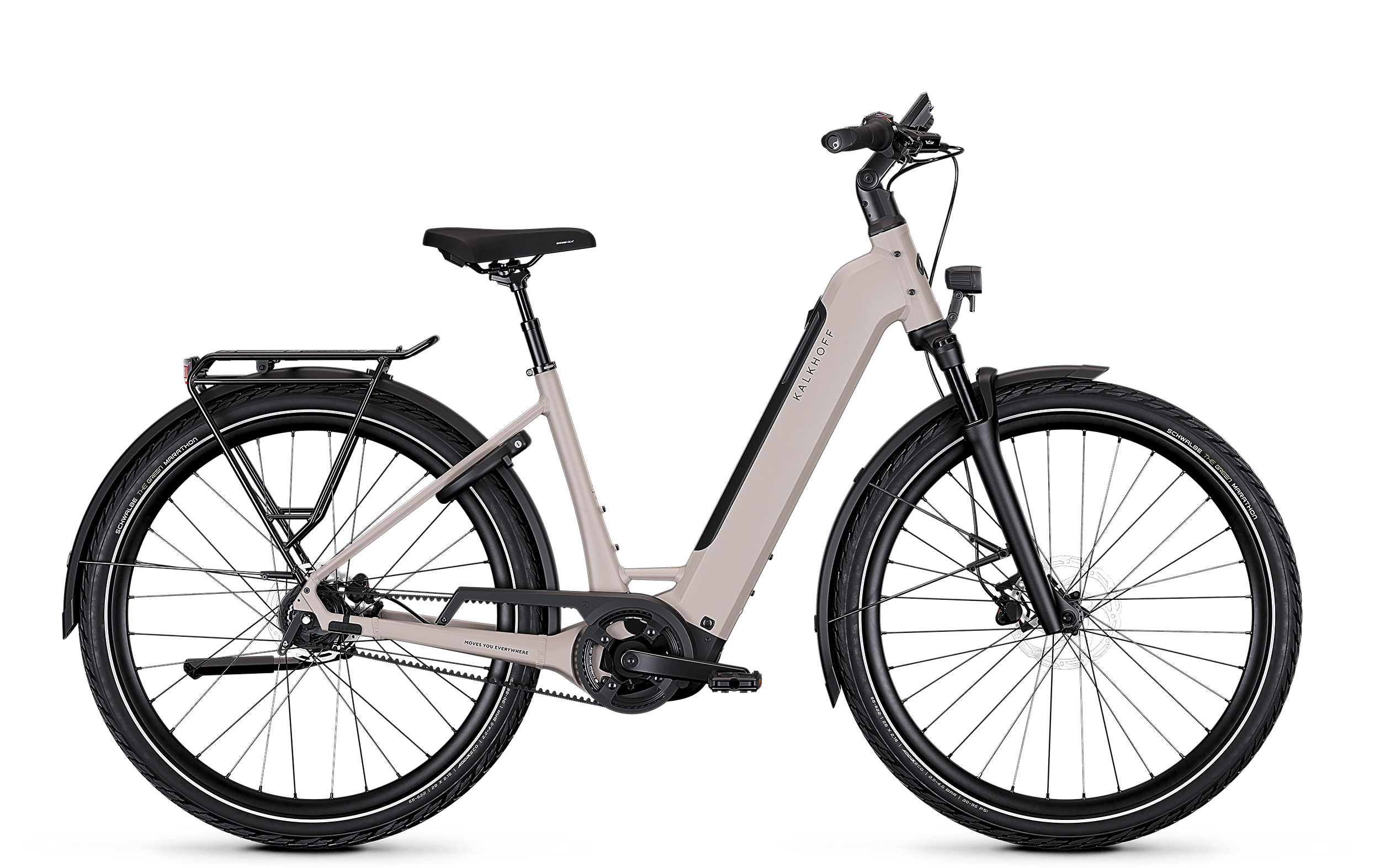 Kalkhoff IMAGE 3 EXCITE grau | 600WH | E-Bike Damen City | 2025 | Freilauf