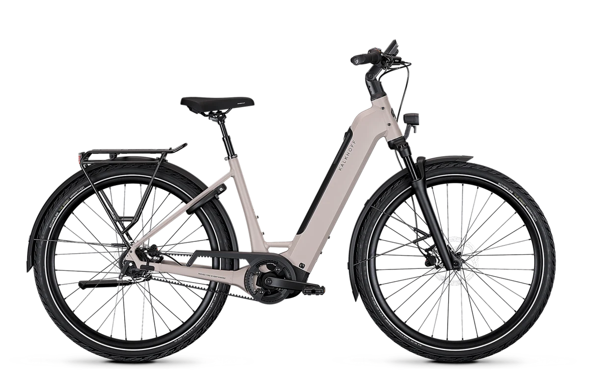 Kalkhoff IMAGE 3 EXCITE grau | 600WH | E-Bike Damen City | 2025 | Freilauf