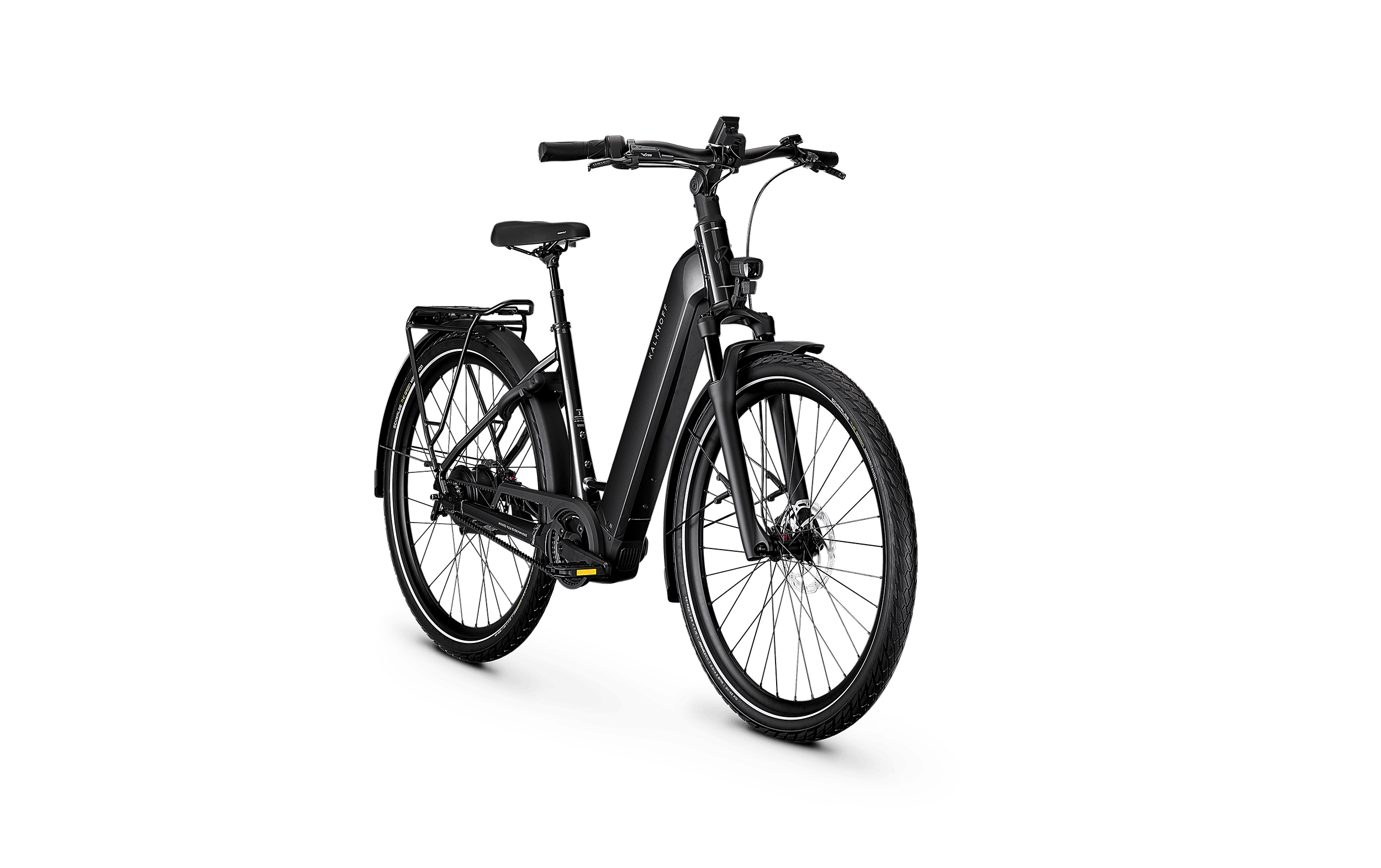 Kalkhoff IMAGE 3 EXCITE 380 schwarz | 600WH | E-Bike Damen Trekking | 2025 | Enviolo