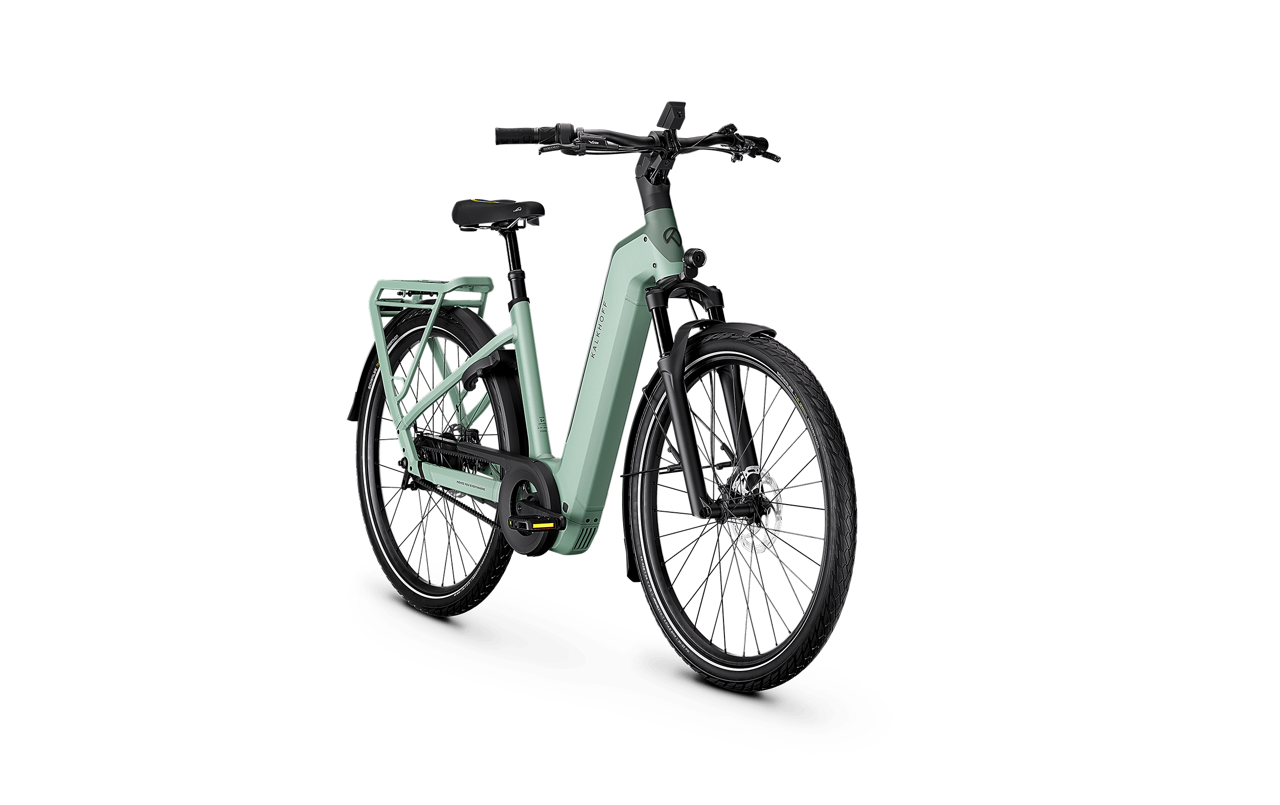 Kalkhoff IMAGE 5+ ADVANCE grün | 800Wh | E-Bike Damen Trekking | 2026 | Enviolo