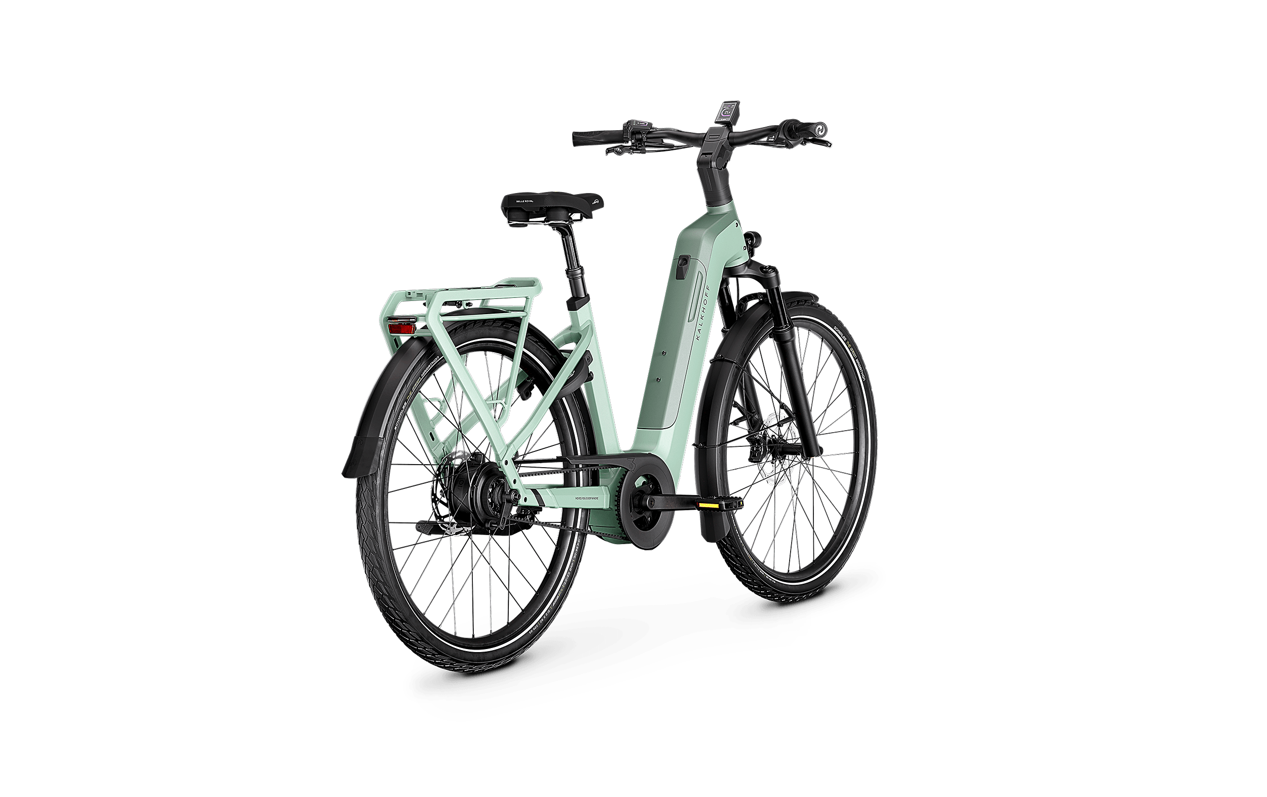 Kalkhoff IMAGE 5+ ADVANCE grün | 800Wh | E-Bike Damen Trekking | 2026 | Enviolo
