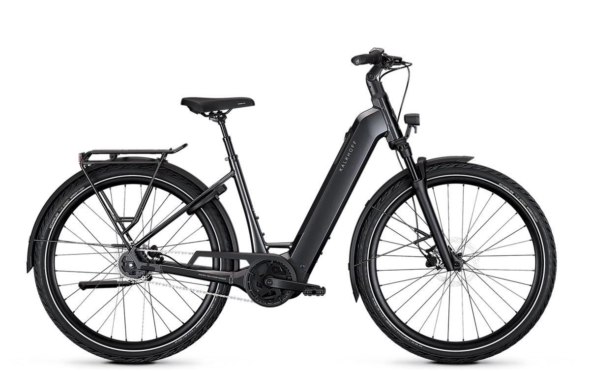 Kalkhoff IMAGE 3 ADVANCE schwarz | 540WH | E-Bike Damen City | 2026 | Rücktritt