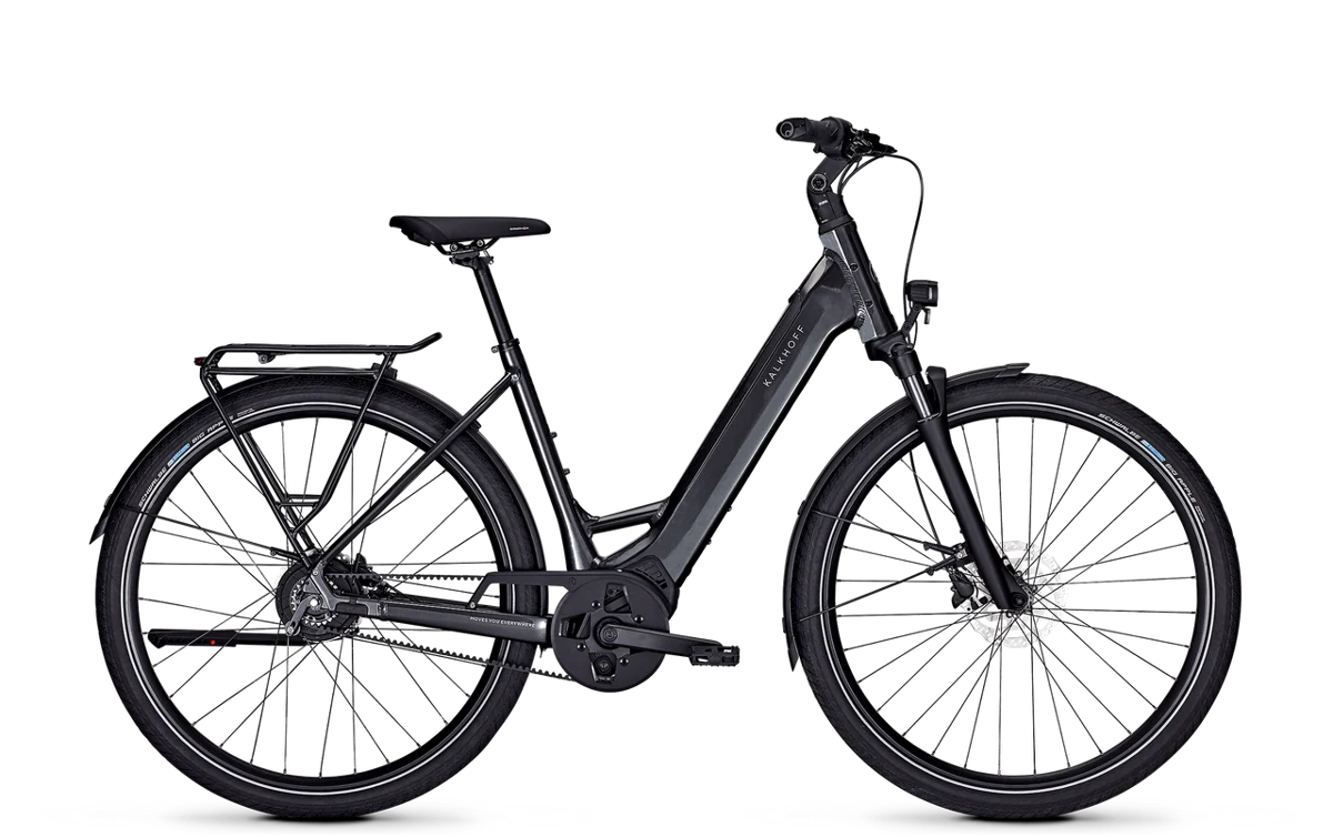 Kalkhoff IMAGE L EXCITE schwarz | 400WH | E-Bike Damen City | 2026 | Enviolo