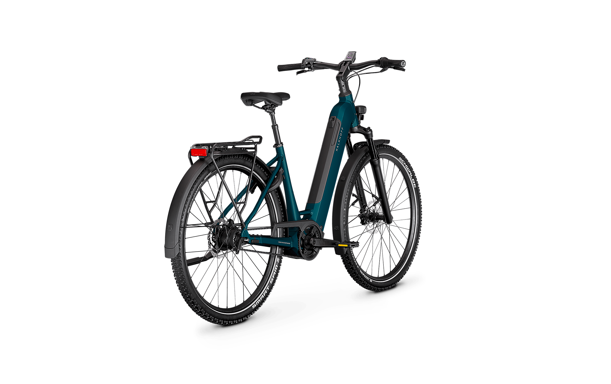 Kalkhoff ENTICE 3 EXCITE BELT grün | 600WH | E-Bike Damen Trekking | 2026 | Freilauf