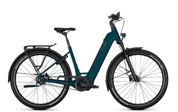 Kalkhoff ENTICE 3 EXCITE BELT grün | 600WH | E-Bike Damen Trekking