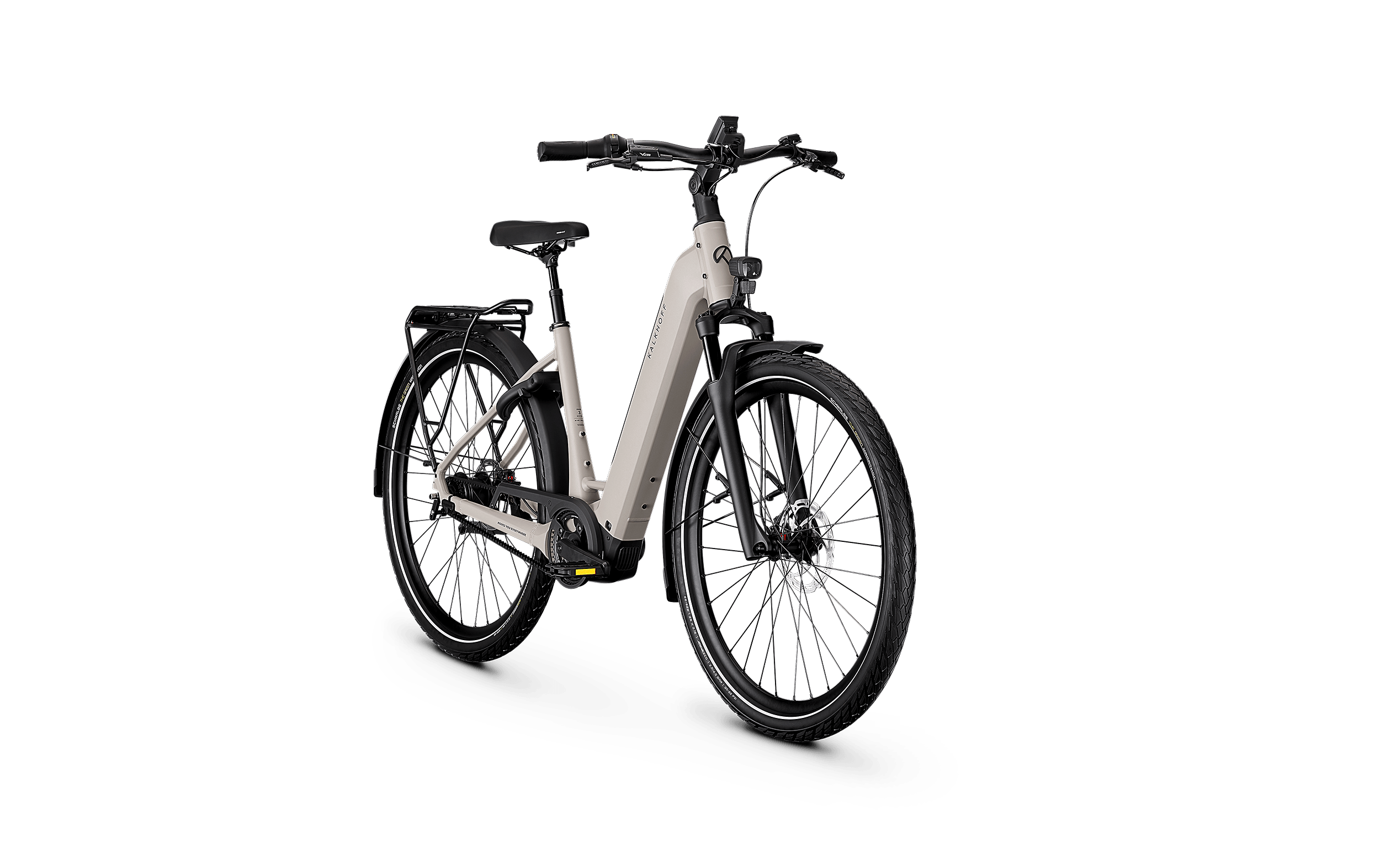 Kalkhoff IMAGE 3 EXCITE FL grau | 600WH | E-Bike Damen City | 2026 | Freilauf