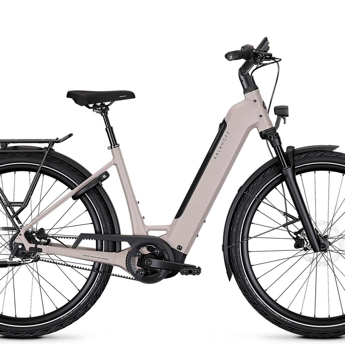kalker damenrad Kalkhoff IMAGE 3 EXCITE FL grau | 600WH | E-Bike Damen City | 2026