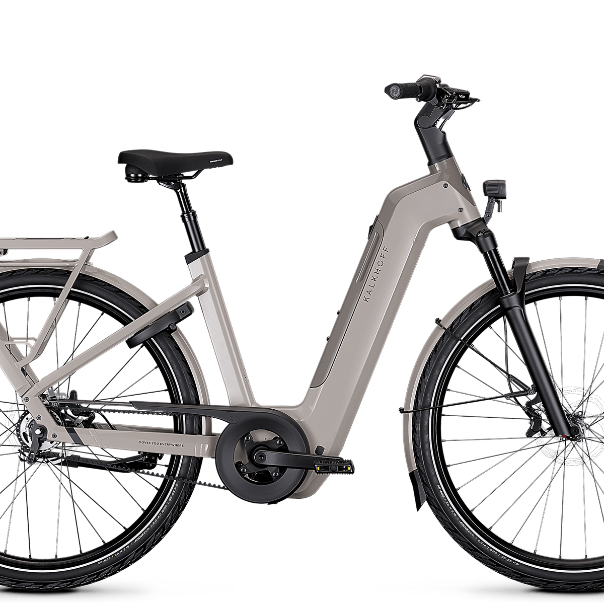 damenrad kalkhoff Kalkhoff IMAGE 5+ MOVE RT grau | 800WH | E-Bike Damen City | 2026