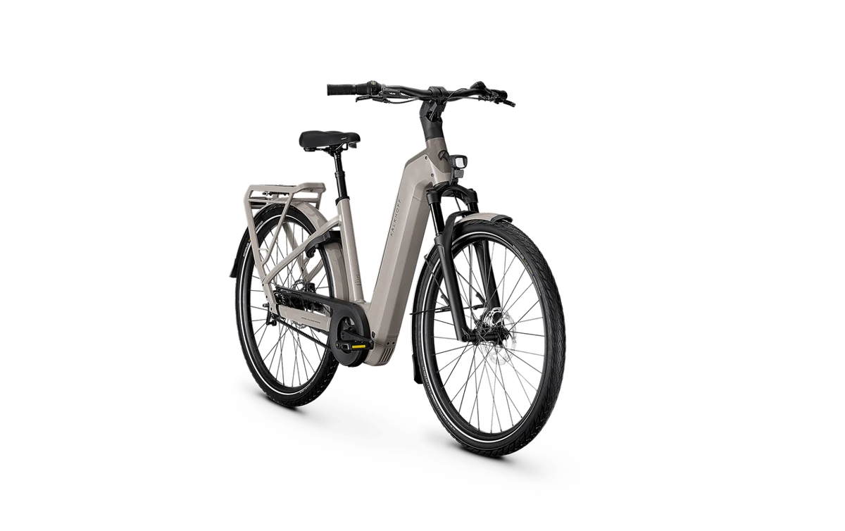 Kalkhoff IMAGE 5+ MOVE FL grau | 800WH | E-Bike Damen City | 2026 | Freilauf