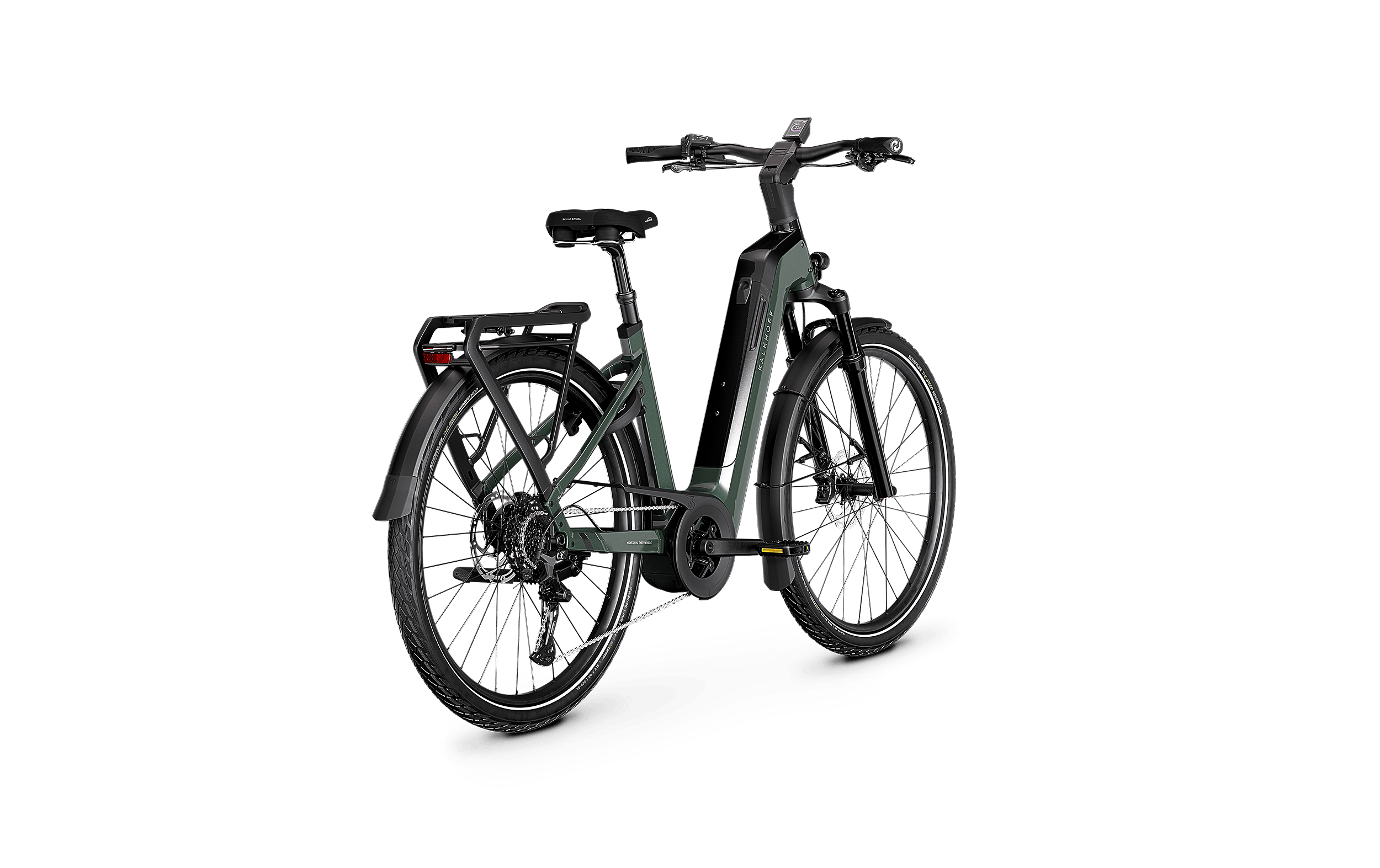 Kalkhoff ENDEAVOUR 5+ ADVANCE grün | 800WH | E-Bike Damen Trekking | 2026 | Kettenschaltung
