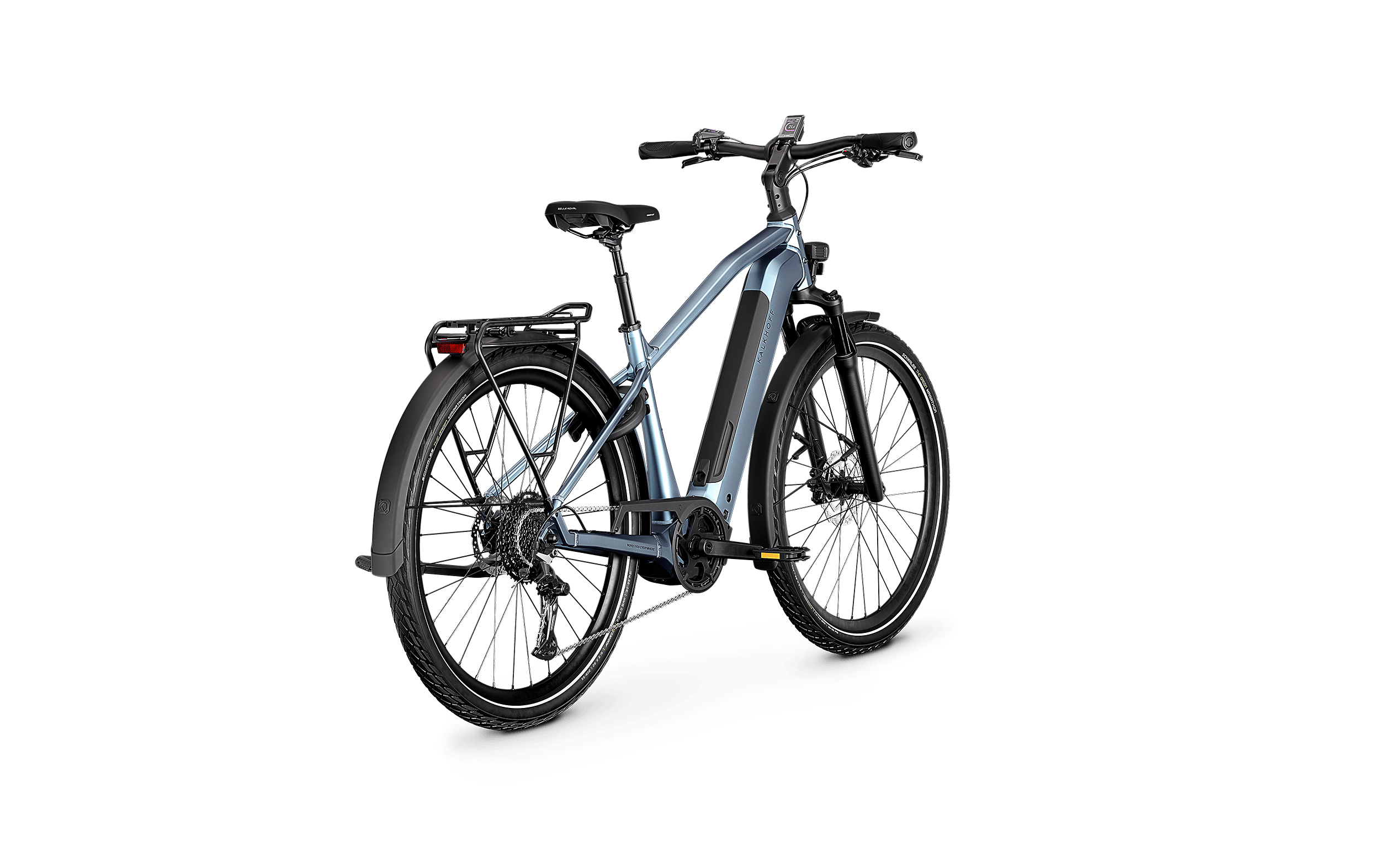 Kalkhoff ENDEAVOUR 3 EXCITE blau (hell) | 600WH | E-Bike Herren Trekking | 2026 | Kettenschaltung