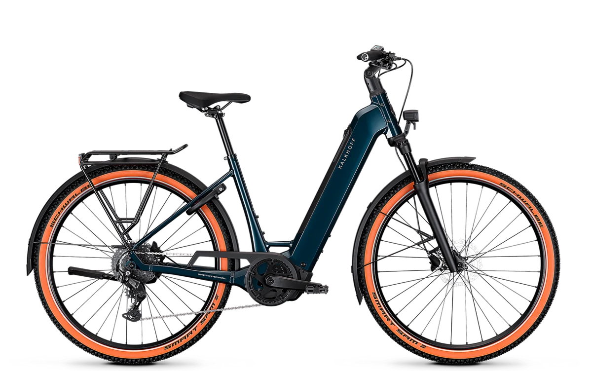 Kalkhoff ENTICE 3 ADVANCE grün | 600WH | E-Bike Damen Trekking | 2026 | Kettenschaltung