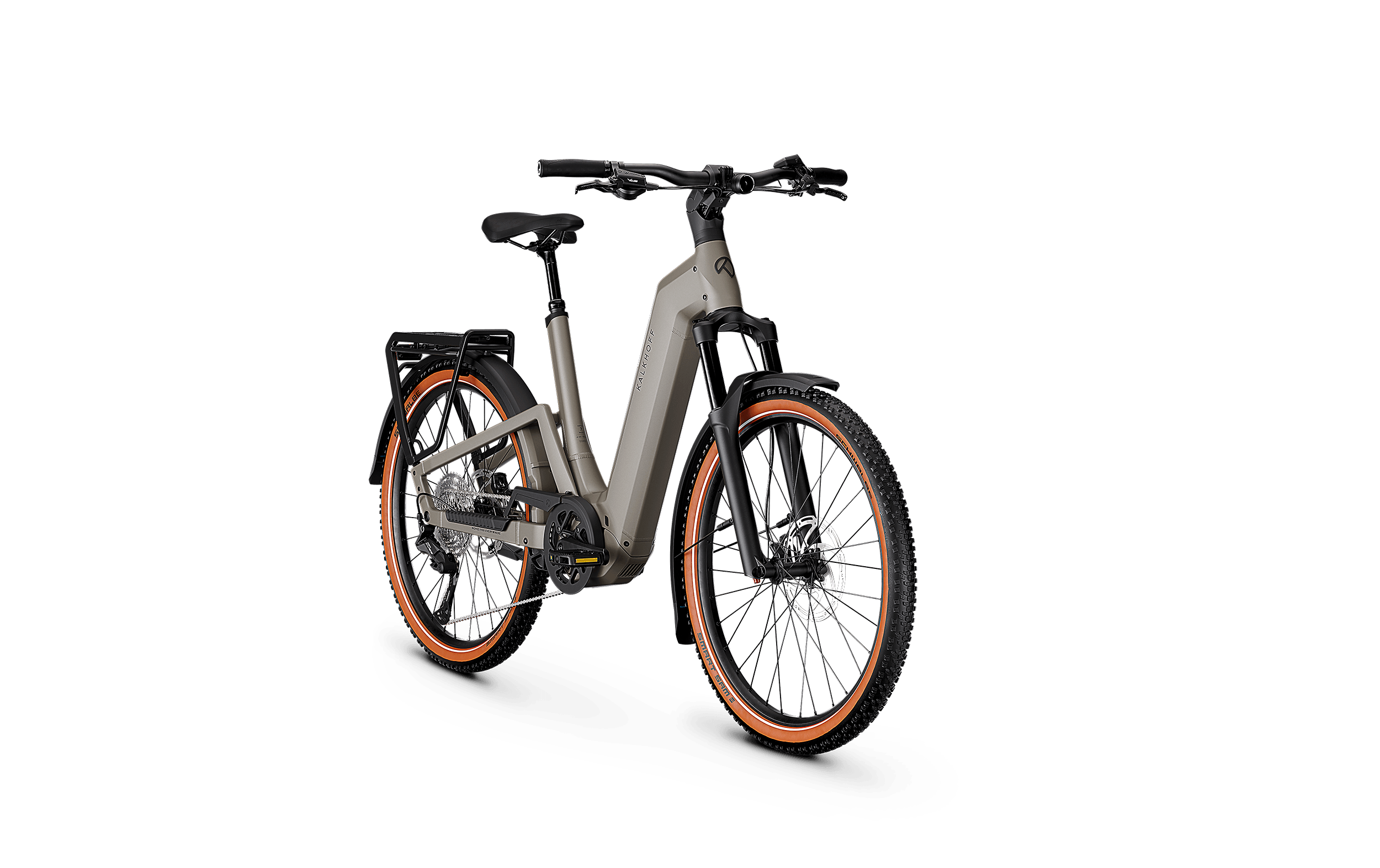 Kalkhoff ENTICE 7+ MOVE grau | 600WH | E-Bike Damen Trekking | 2026 | Kettenschaltung