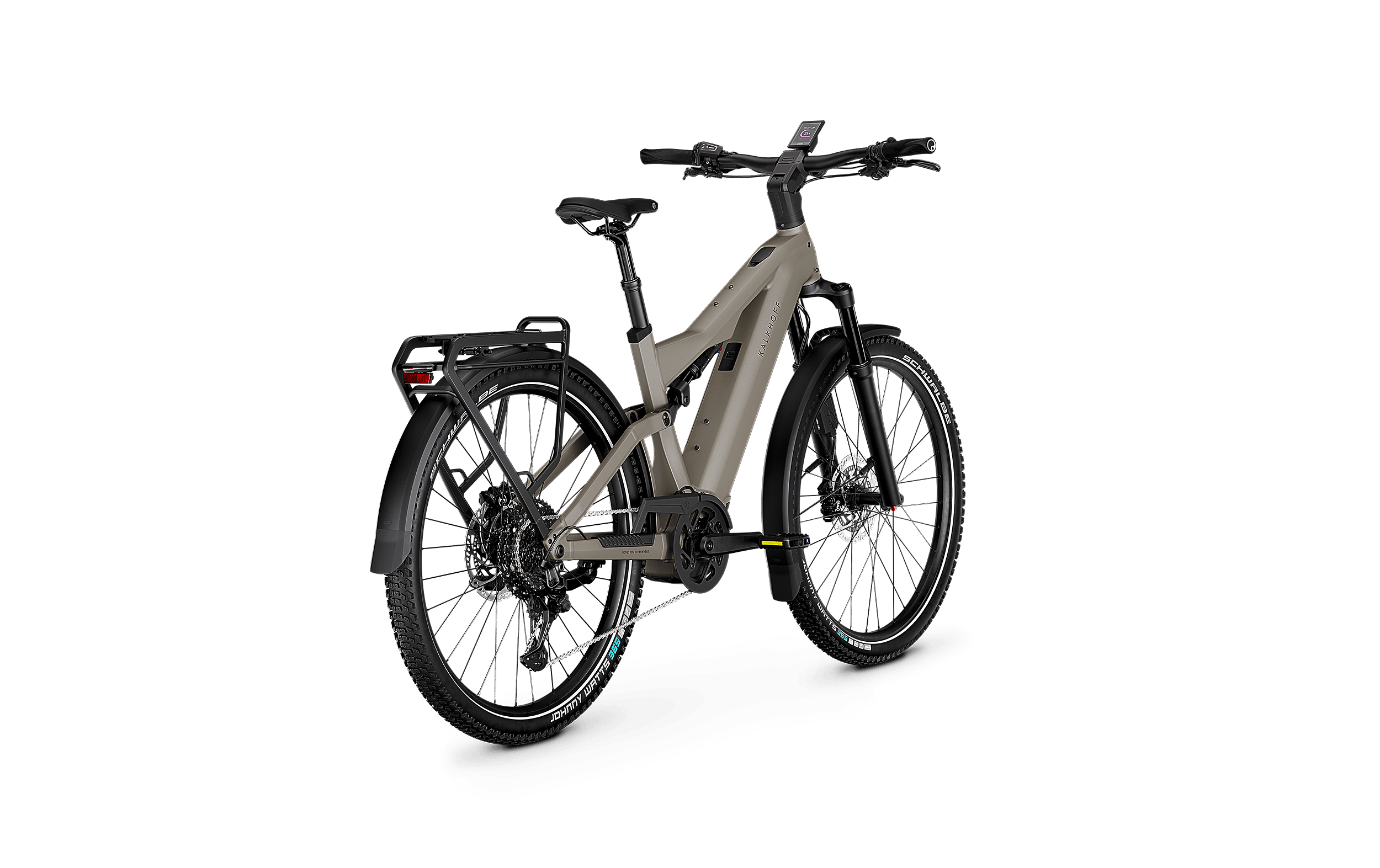 Kalkhoff ENTICE 7+ EXCITE ABS grau | 800WH | E-Bike Herren Trekking | 2026 | Kettenschaltung