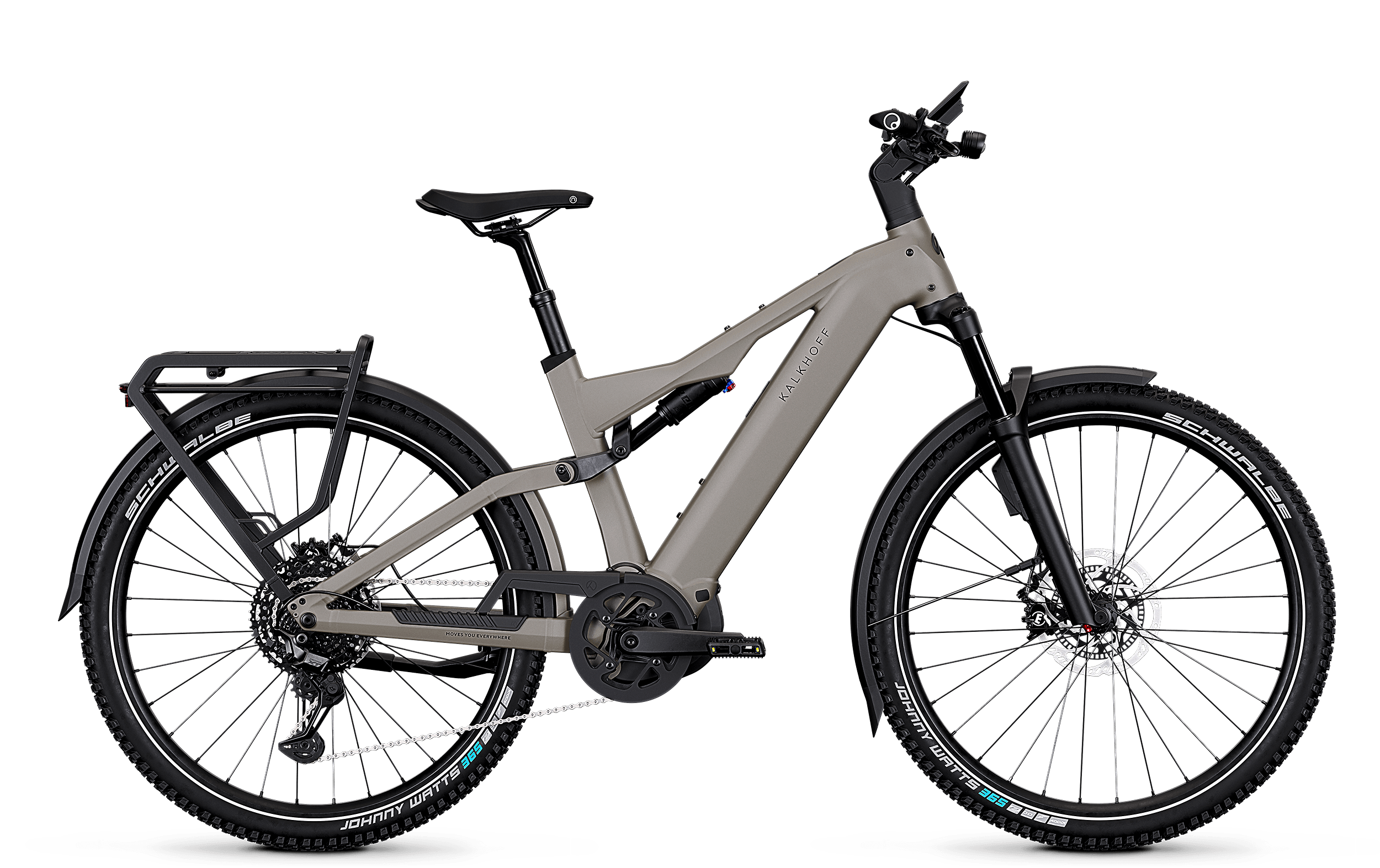 Kalkhoff ENTICE 7+ EXCITE ABS grau | 800WH | E-Bike Herren Trekking | 2026 | Kettenschaltung