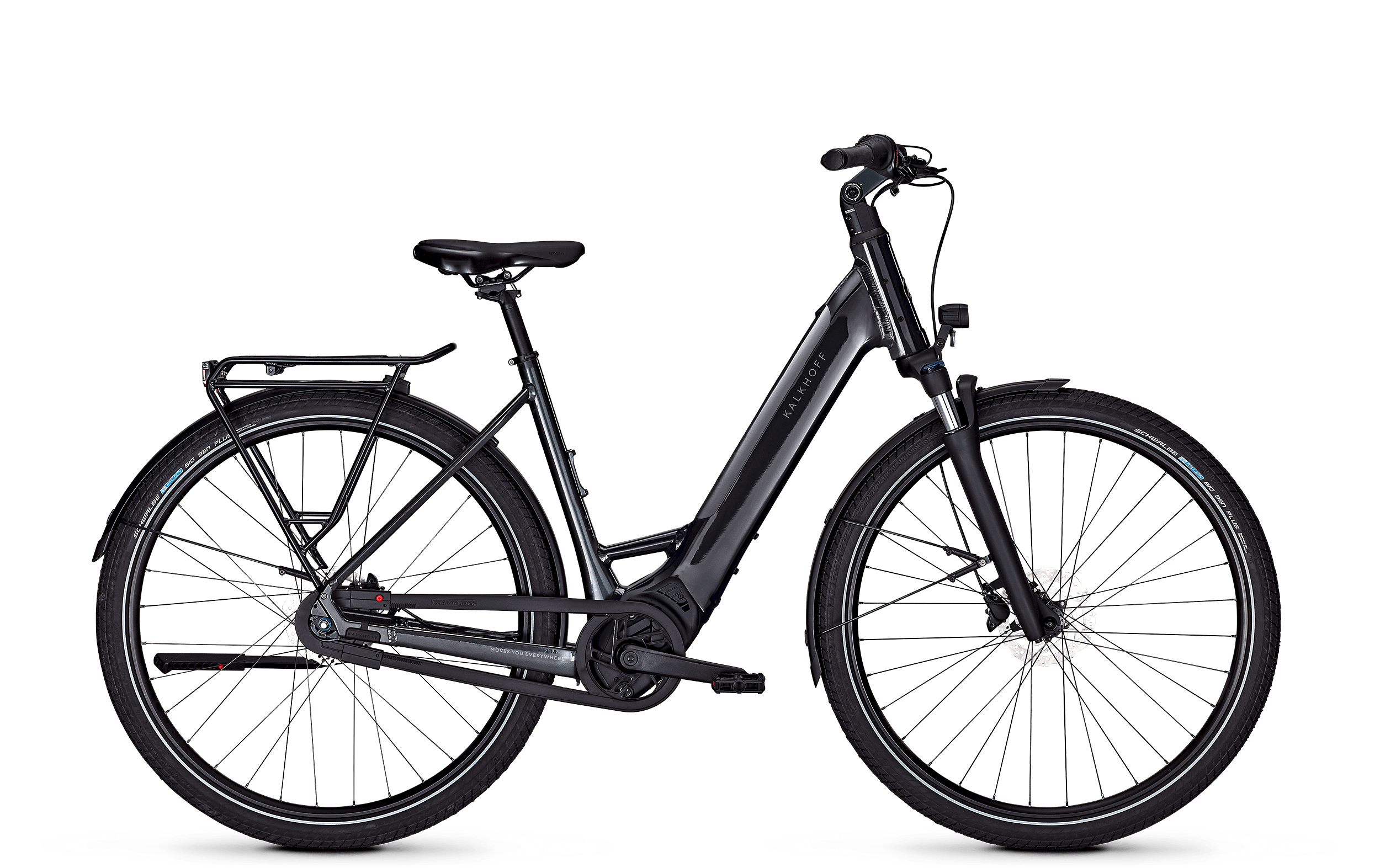 Kalkhoff IMAGE L SEASON schwarz | 400WH | E-Bike Damen City | 2026 | Freilauf