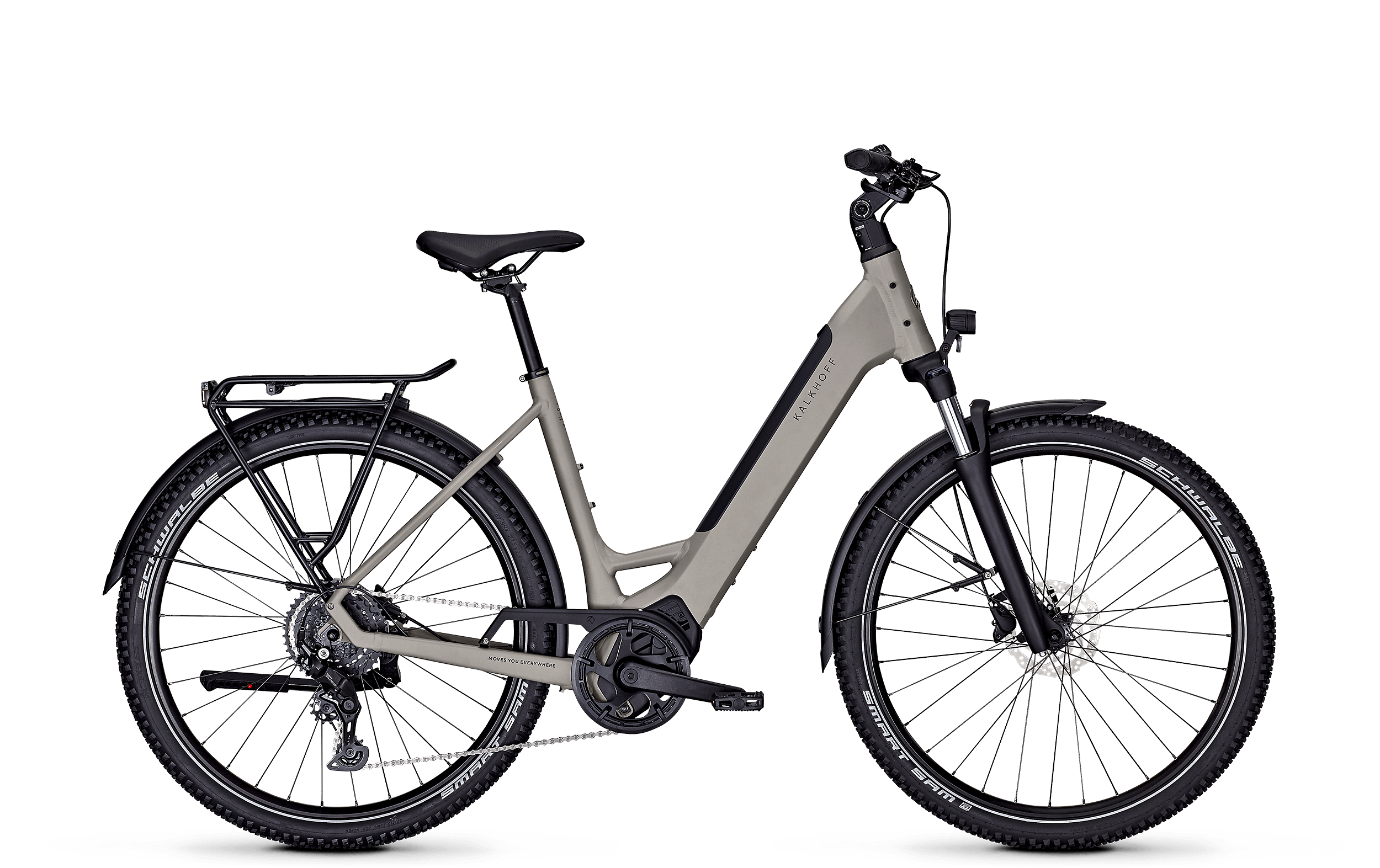 Kalkhoff ENTICE L SEASON grau | 400WH | E-Bike Damen Trekking | 2026 | Kettenschaltung