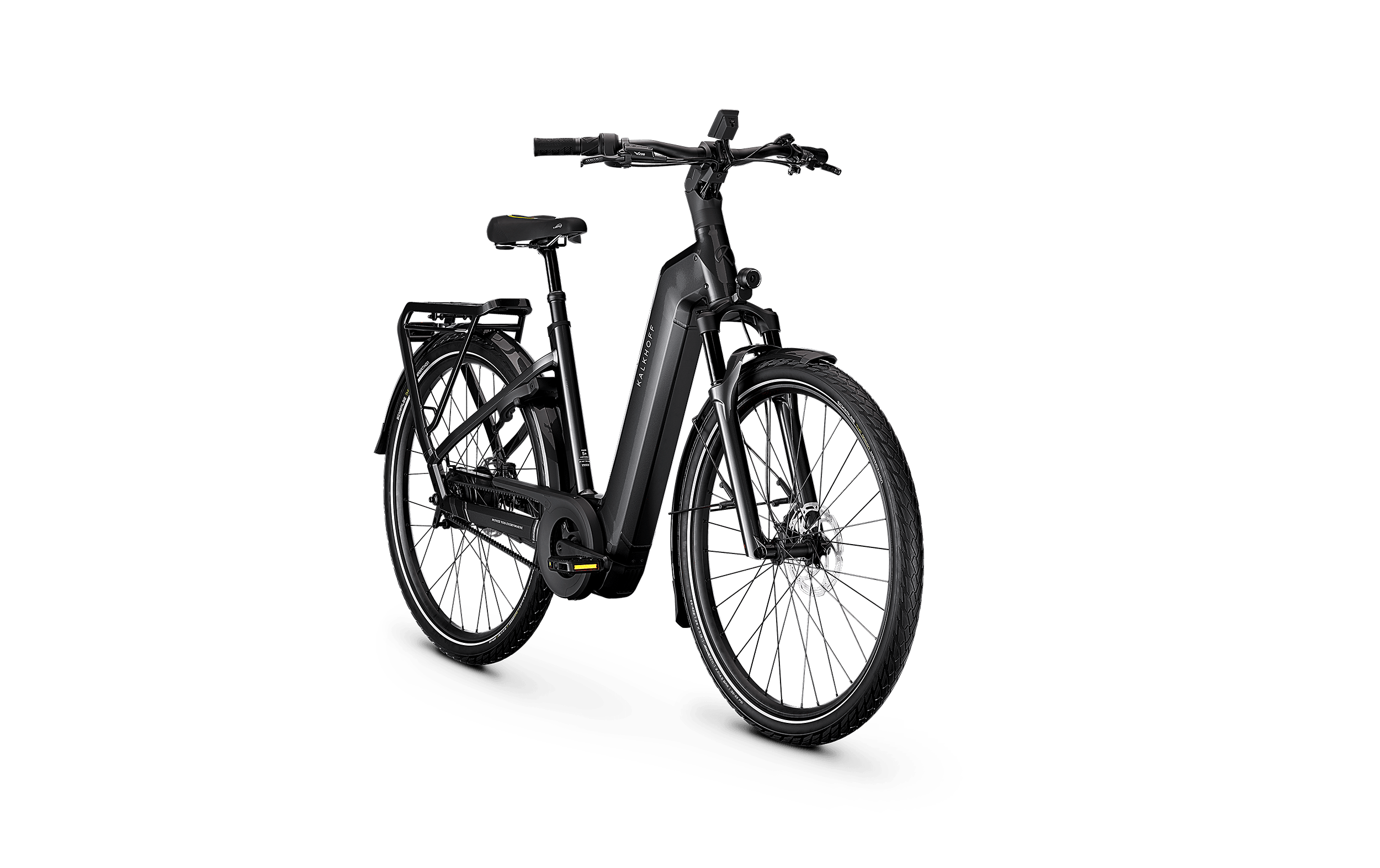 Kalkhoff IMAGE 5+ ADVANCE schwarz | 800WH | E-Bike Damen City | 2026 | Enviolo