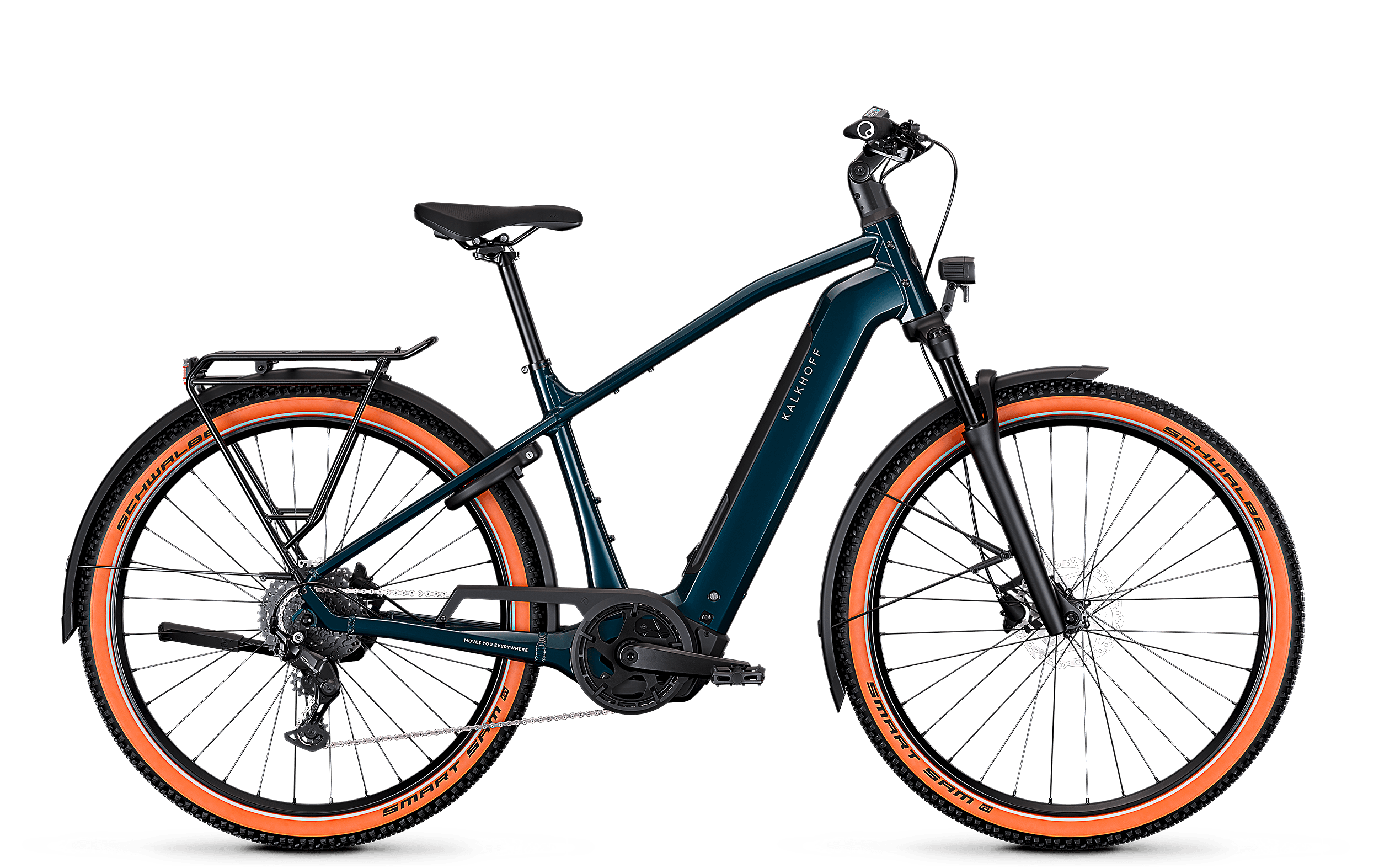 Kalkhoff ENTICE 3 ADVANCE grün | 600WH | E-Bike Herren Trekking | 2026 | Kettenschaltung