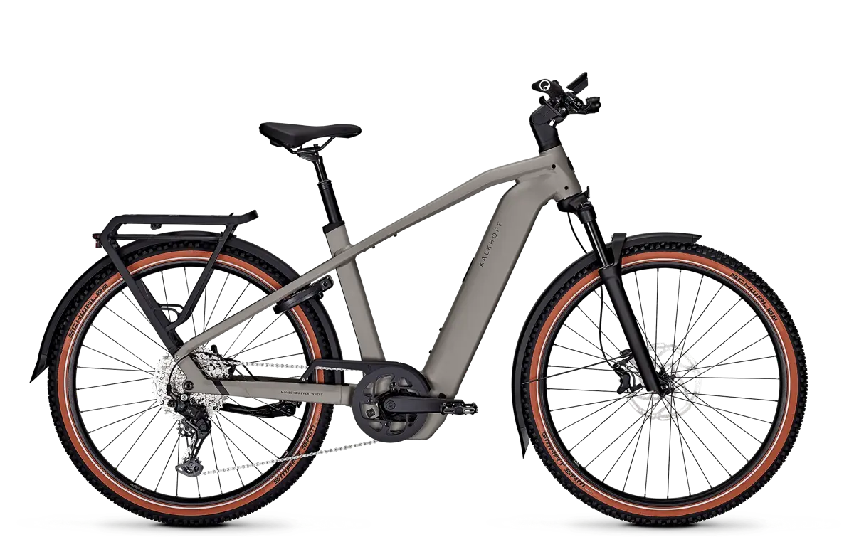 Kalkhoff ENTICE 5+ ADVANCE grau | 800WH | E-Bike Herren Trekking | 2026 | Kettenschaltung