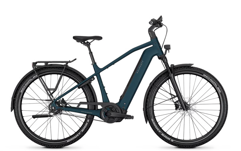 Kalkhoff ENTICE 3 EXCITE BELT grün | 600WH | E-Bike Damen Trekking | 2026 | Freilauf