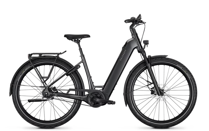 Kalkhoff IMAGE 3 EXCITE RT schwarz | 600WH | E-Bike Damen City | 2026 | Rücktritt