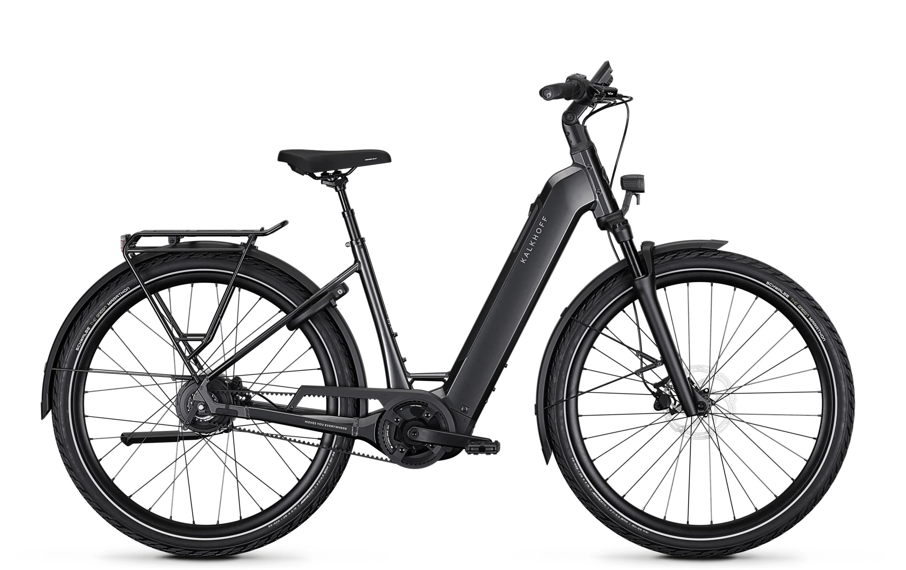 Kalkhoff IMAGE 3 EXCITE 380 schwarz | 600WH | E-Bike Damen Trekking | 2026 | Enviolo
