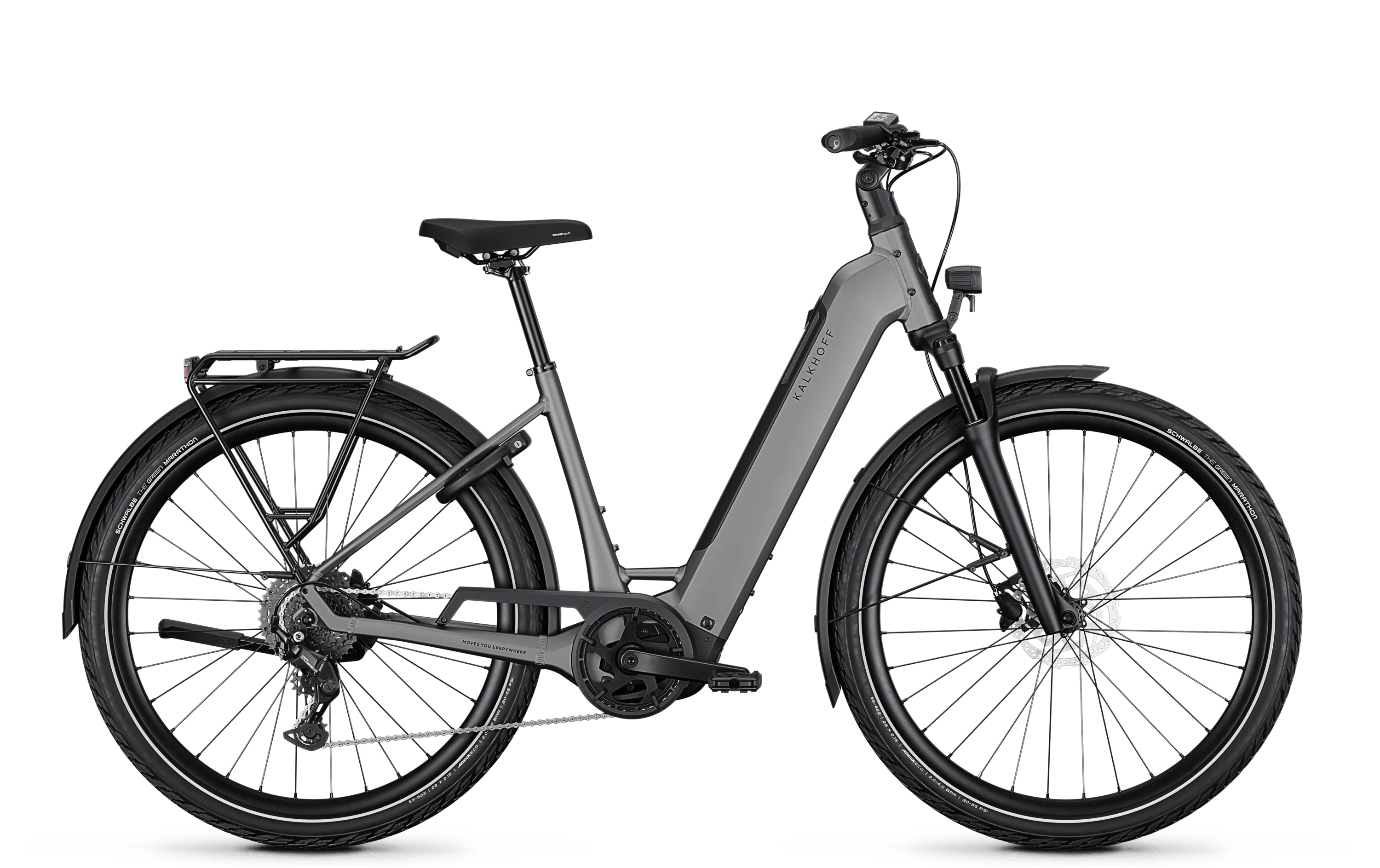 Kalkhoff ENDEAVOUR 3 MOVE grau | 600WH | E-Bike Damen Trekking | 2026 | Kettenschaltung