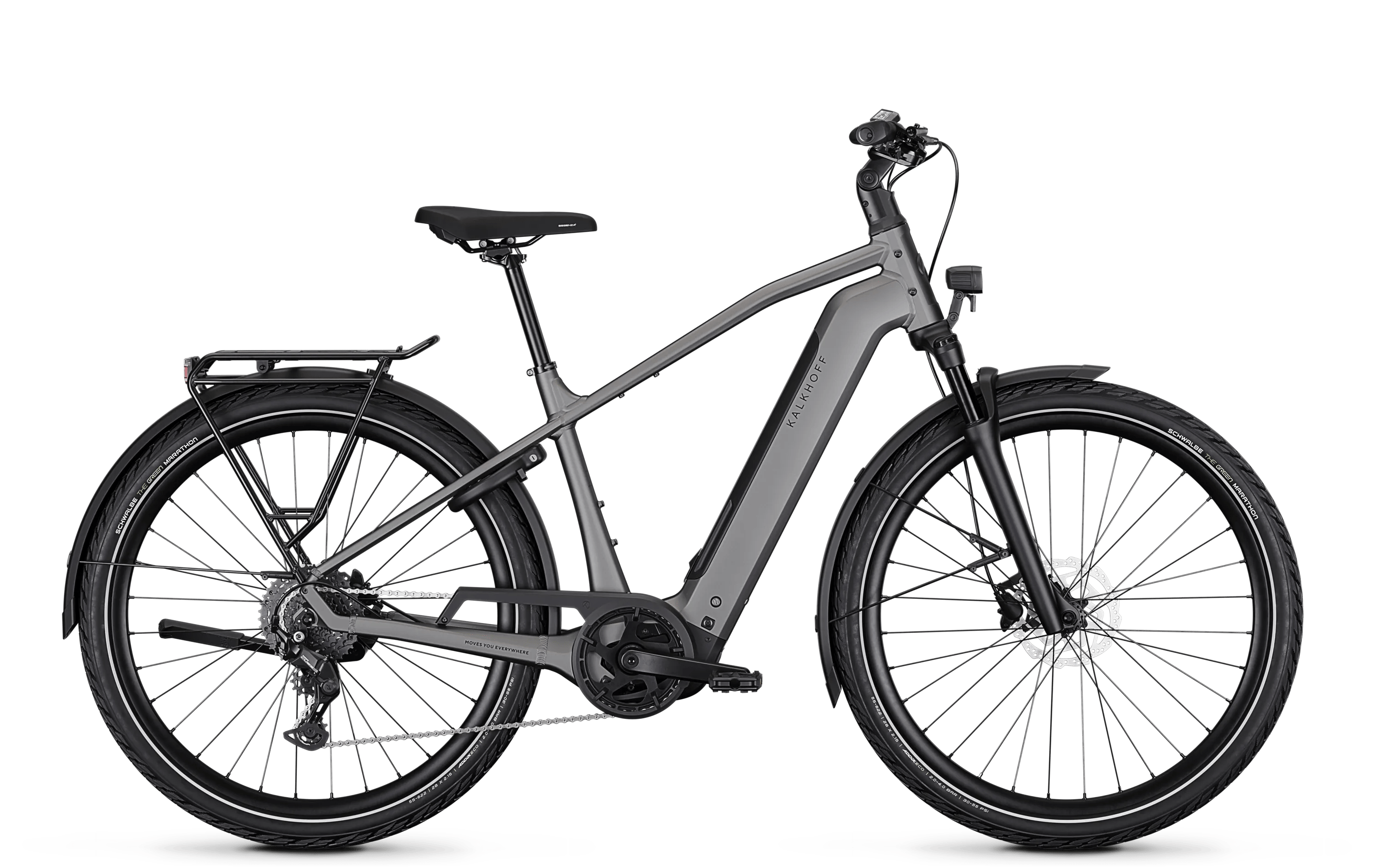 Kalkhoff ENDEAVOUR 3 MOVE grau | 600WH | E-Bike Herren Trekking | 2026 | Kettenschaltung