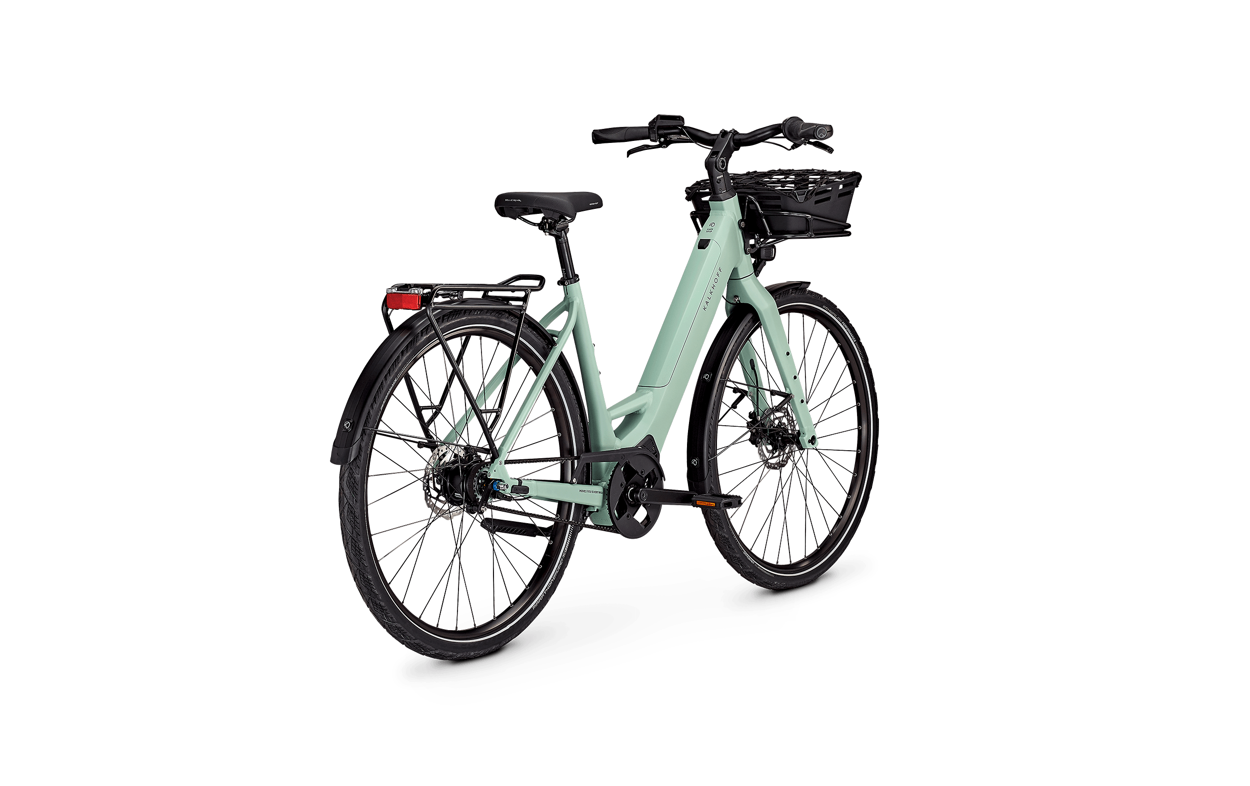 Kalkhoff IMAGE L ADVANCE grün | 400WH | E-Bike Damen Trekking | 2025 | Freilauf