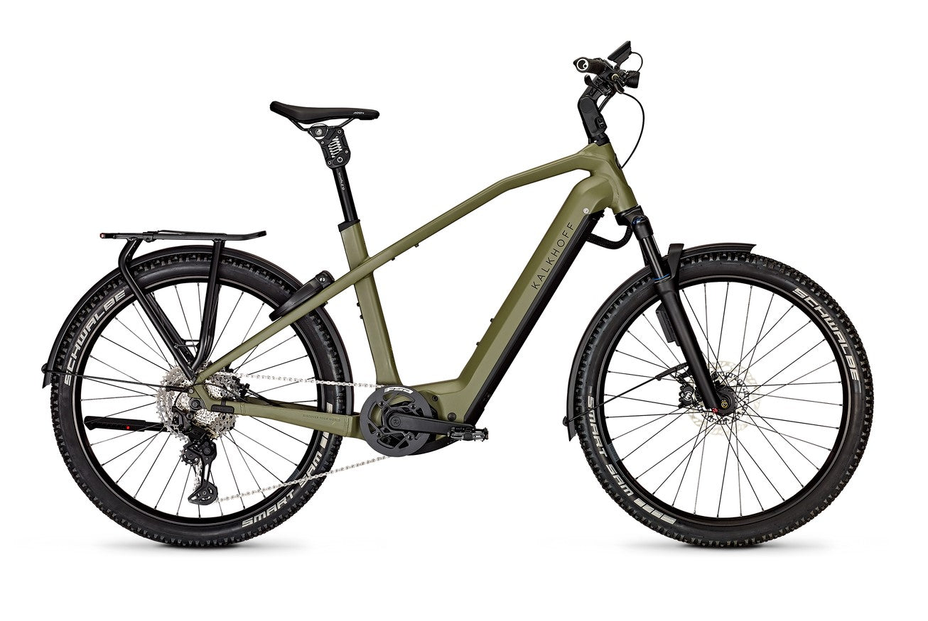 Kalkhoff ENTICE 7 ADVANCE+ ABS grün | 750WH | E-Bike Herren Trekking | 2024 | Kettenschaltung