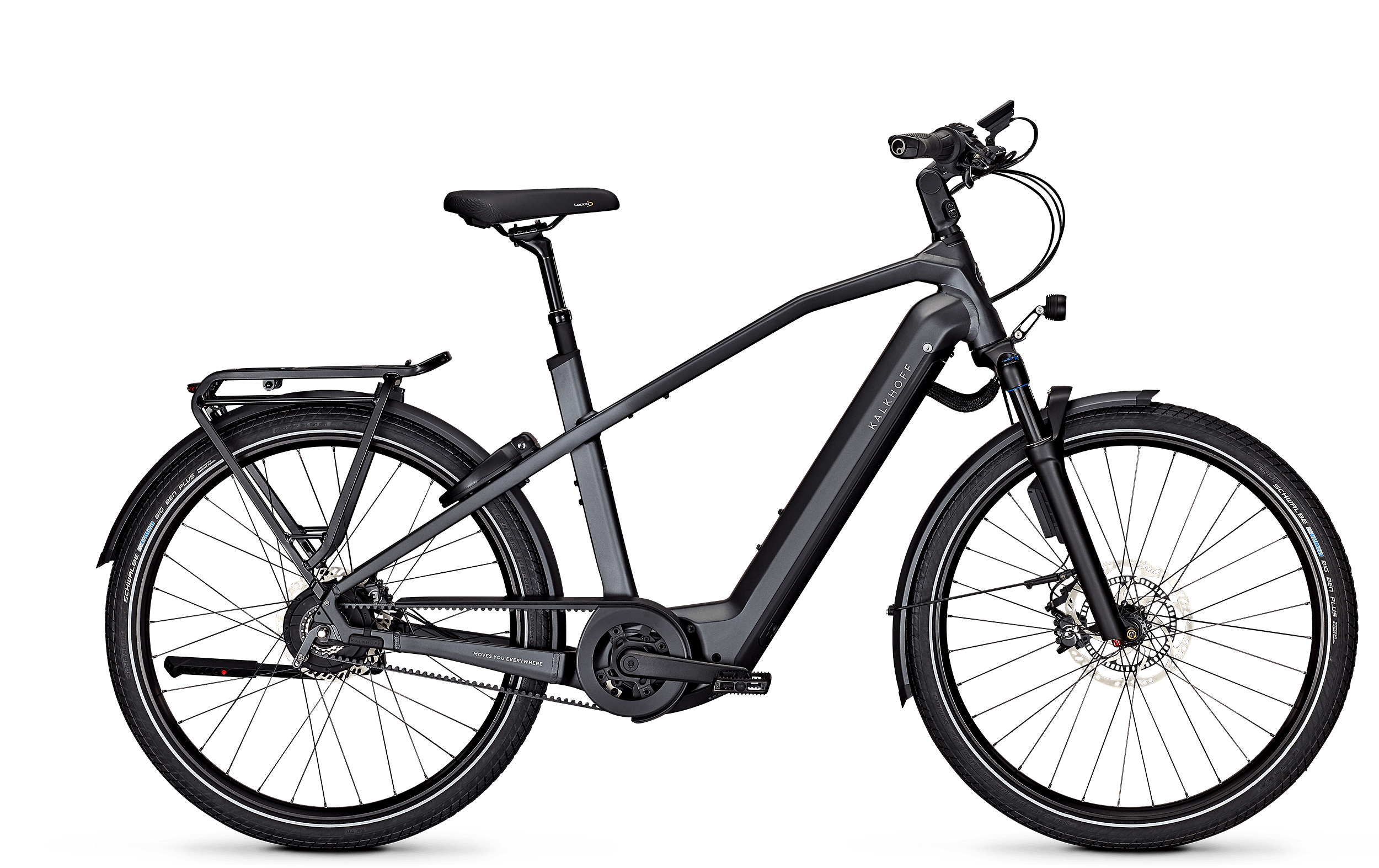 Kalkhoff IMAGE 7.B EXCITE+ ABS schwarz | 750WH | E-Bike Herren Trekking | 2024 | Enviolo