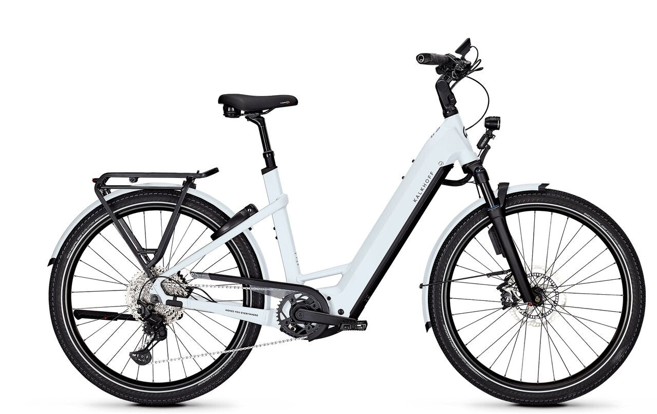Kalkhoff ENDEAVOUR 7.B ADVANCE+ ABS weiß | 750WH | E-Bike Damen Trekking | 2025 | Kettenschaltung