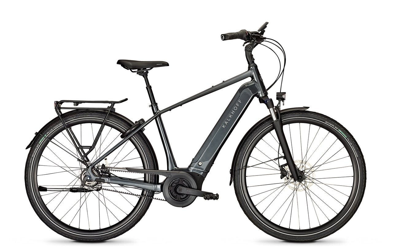 Kalkhoff IMAGE 3.B EXCITE FL schwarz | 625WH | E-Bike Herren Trekking | 2024 | Freilauf