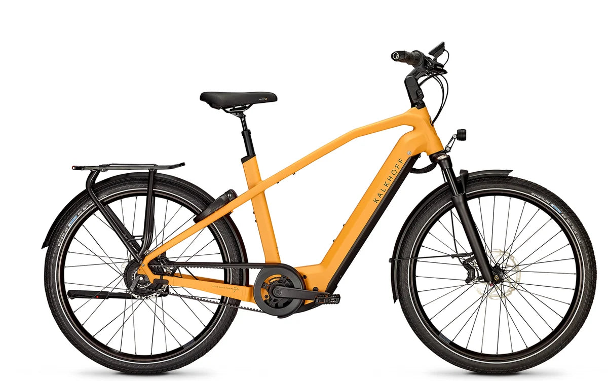 Kalkhoff IMAGE 7.B EXCITE+ gelb | 750WH | E-Bike Herren Trekking | 2023 | Enviolo