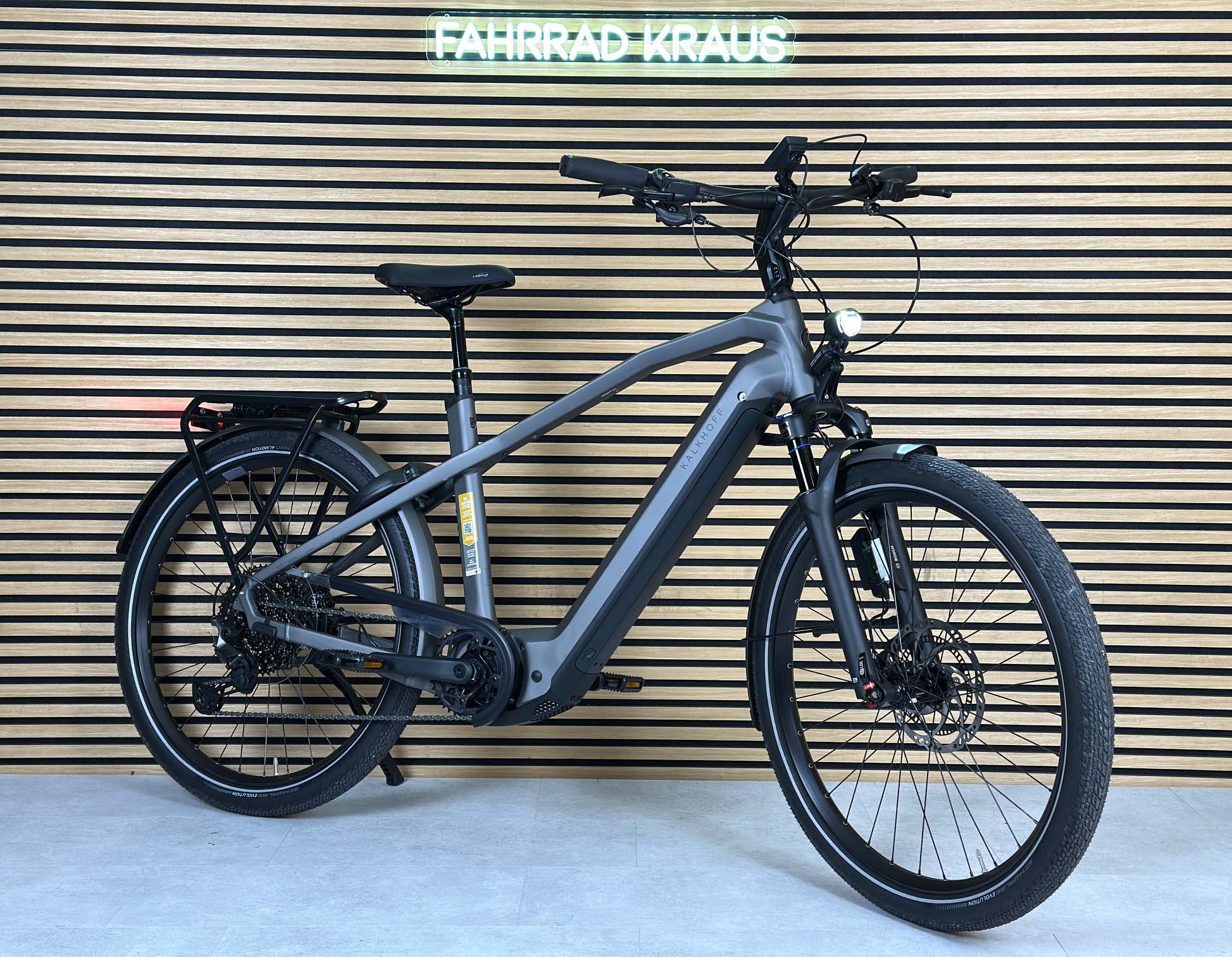 Kalkhoff ENDEAVOUR 7 ADVANCE+ ABS grau | 750WH | E-Bike Herren Trekking | 2025 | Kettenschaltung