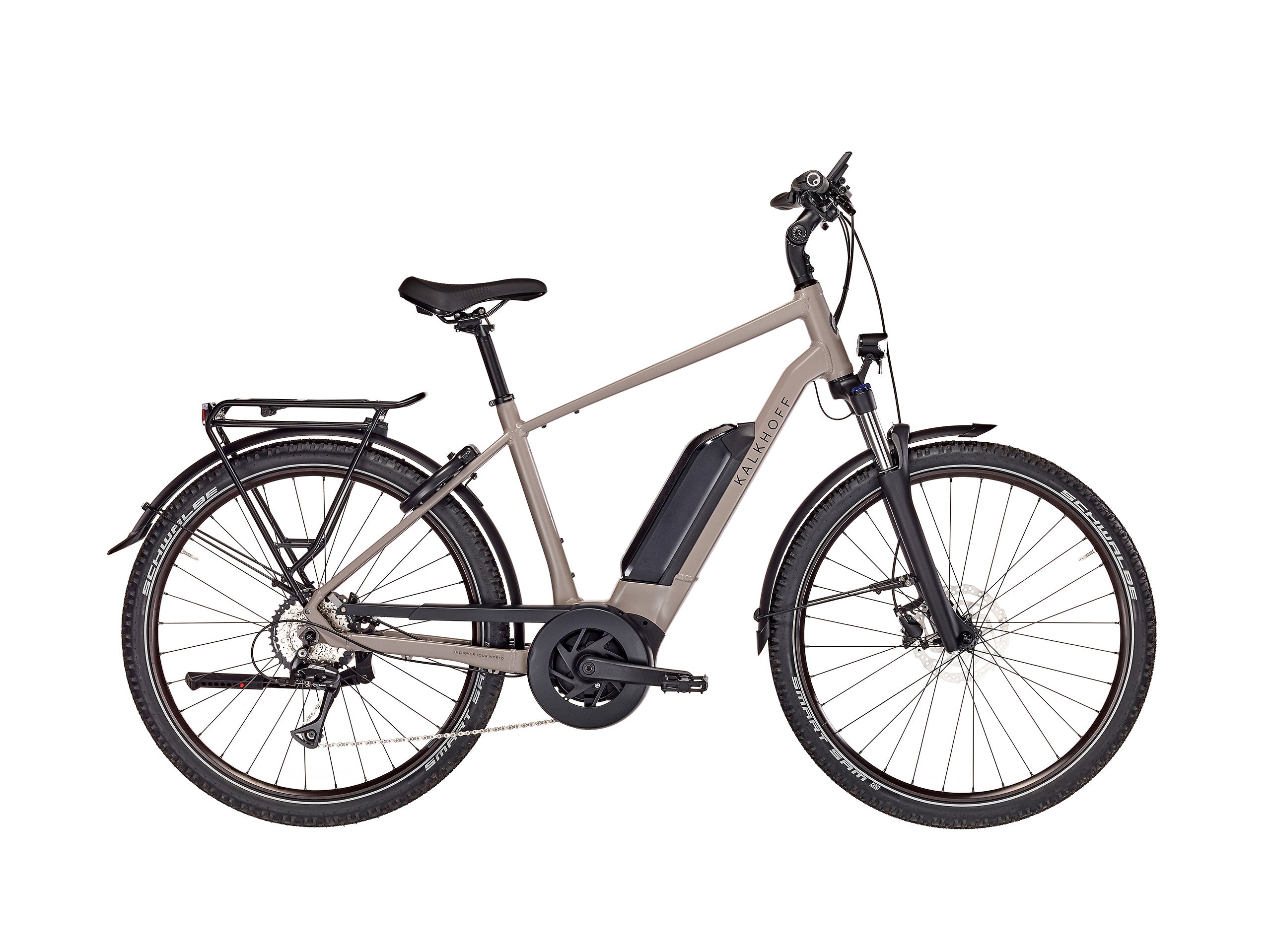 Kalkhoff ENTICE 1 MOVE grau | 725WH | E-Bike Herren Trekking | 2024 | Kettenschaltung