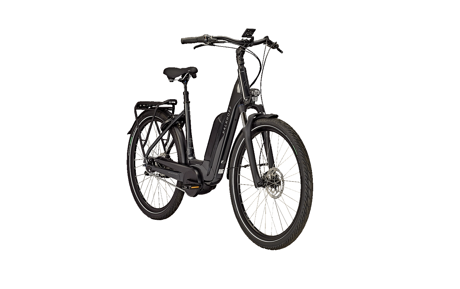 Kalkhoff IMAGE 1 XXL schwarz | 545WH | E-Bike Damen City | 2024 | Freilauf
