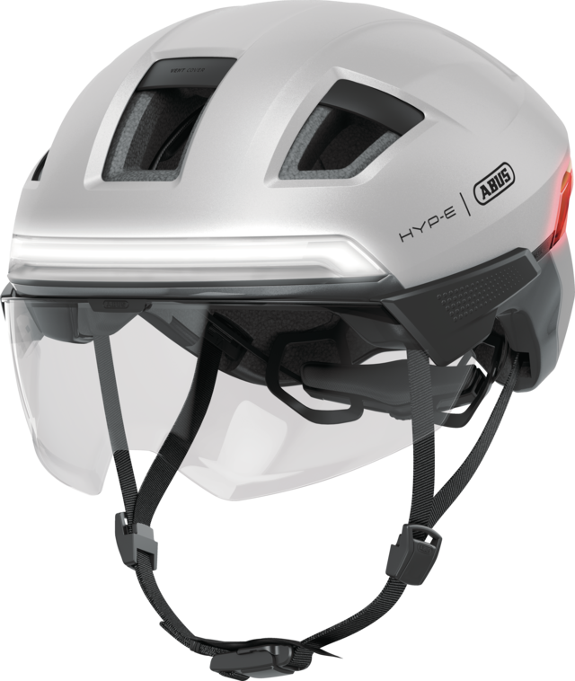 Abus Helm HYP-E ACE silber M 54-58 cm