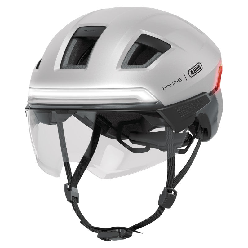 Abus Helm HYP-E BL.ACE gleam silver L 57-61cm