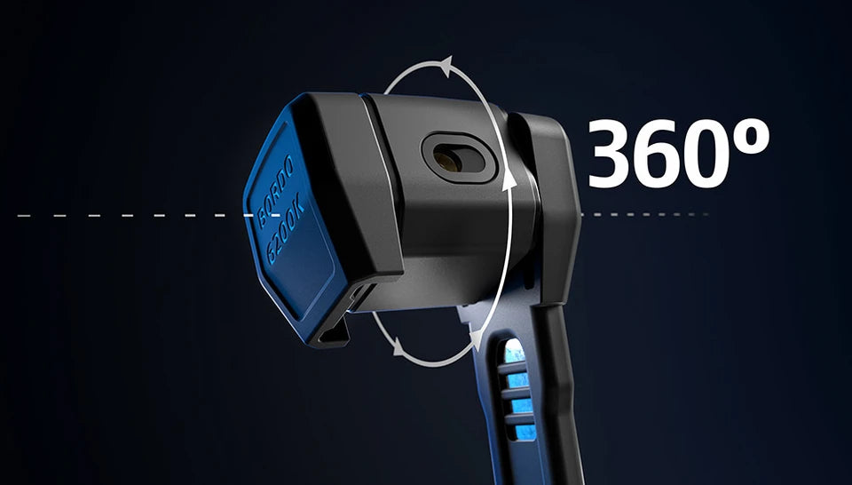 ABUS Faltschloss BORDO BIG 6200K/120 SH black