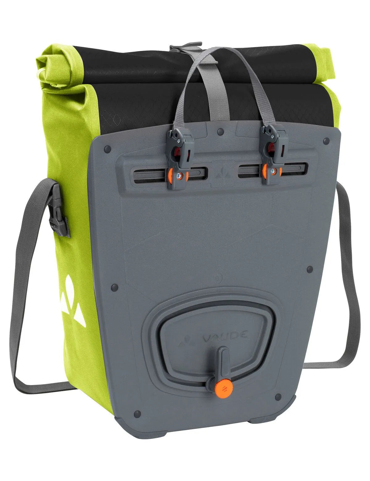 Vaude Fahrradtasche Aqua Back Print Single 24L schwarz / grün