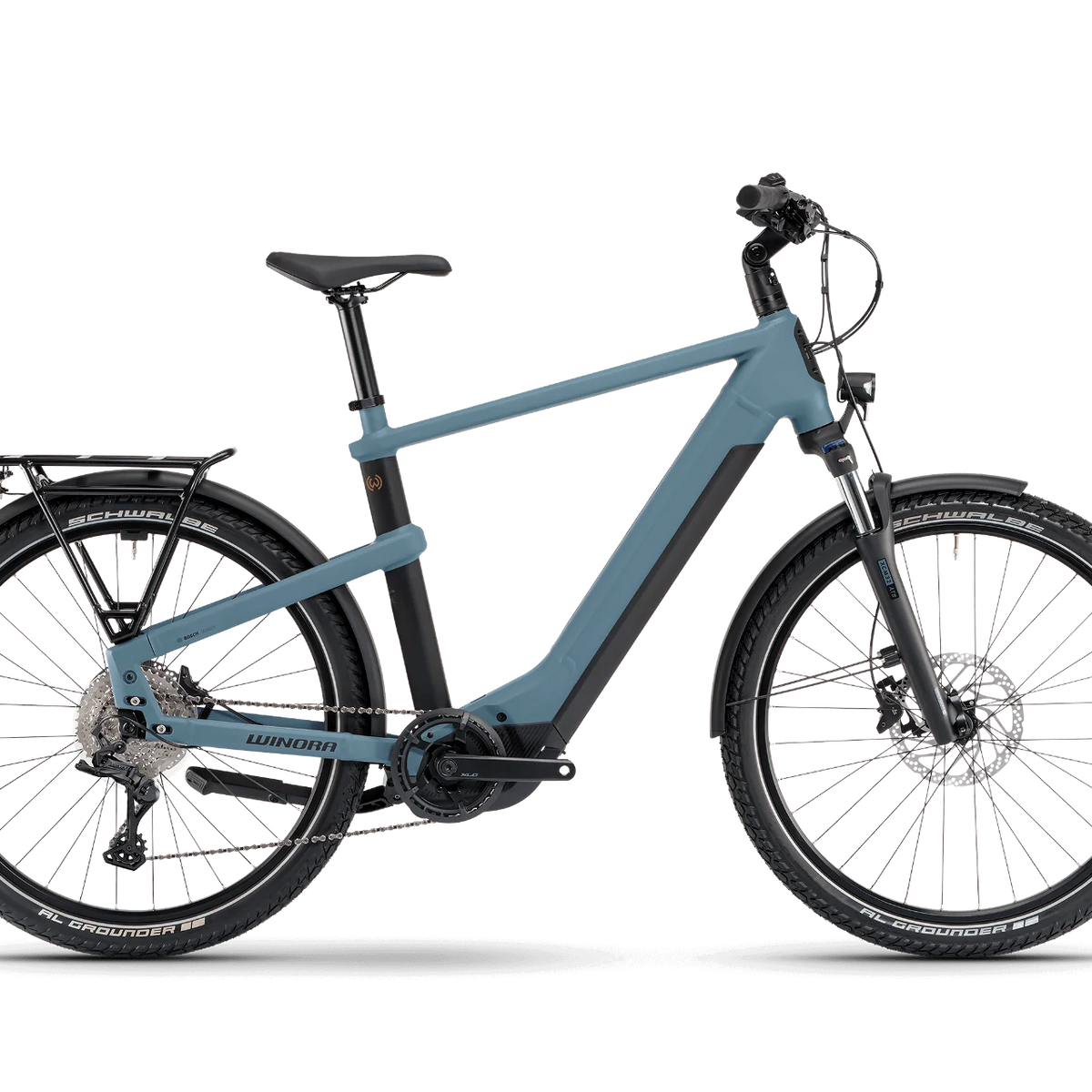 winora fahrradschloss Winora Yakun X10 blau | 750WH | E-Bike Herren Trekking | 2024