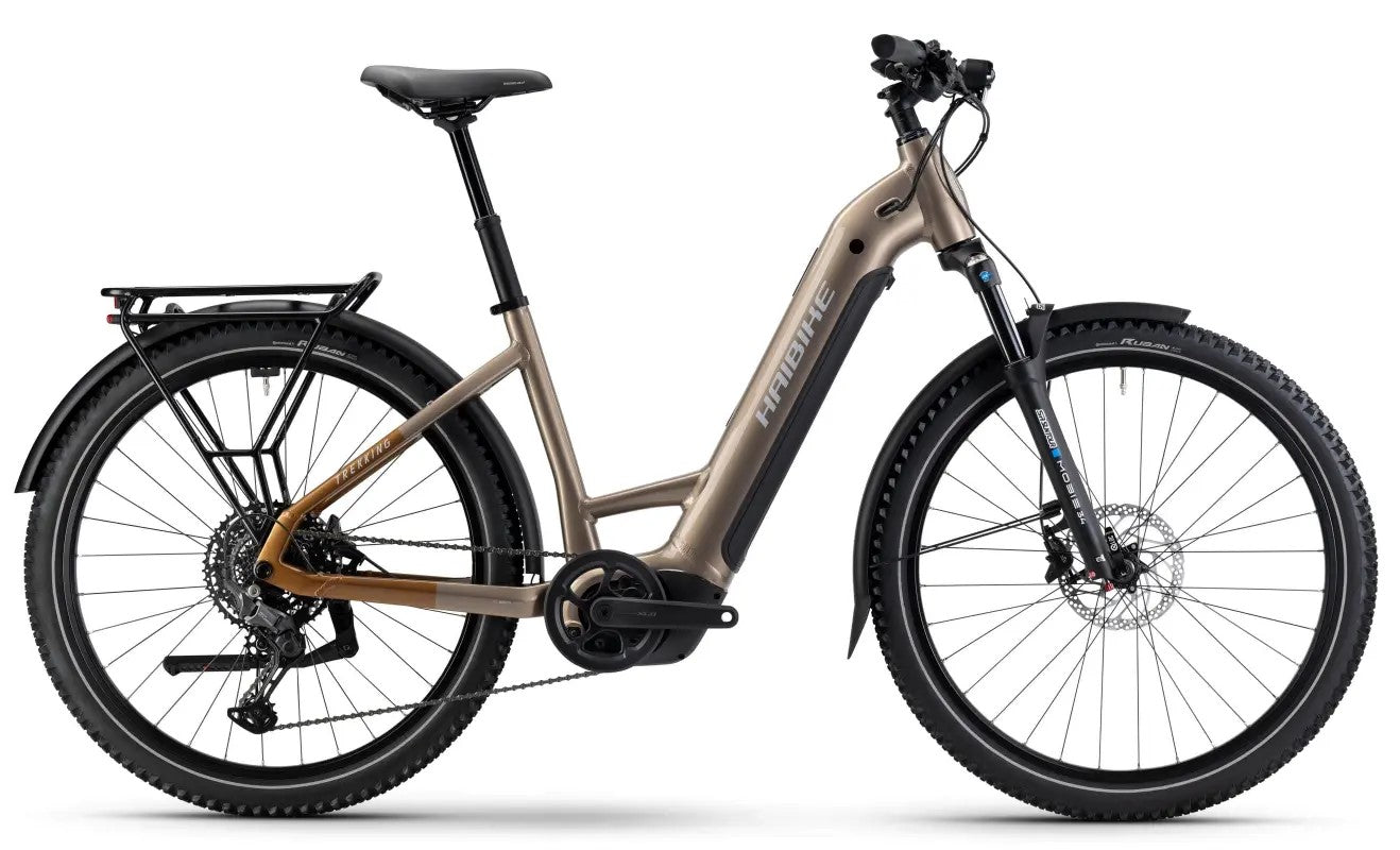 Haibike Trekking 6.5 beige | 600WH | E-Bike Damen Trekking | 2026 | Kettenschaltung