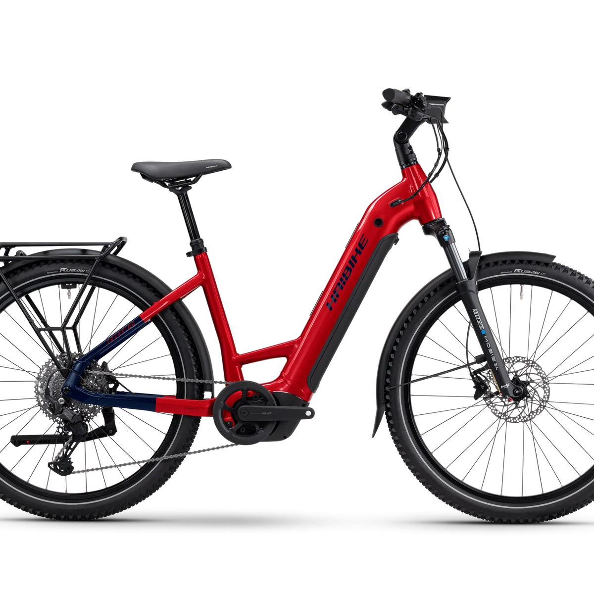 victoria e bike damen rot Haibike Trekking 7 rot | 800WH | E-Bike Damen Trekking | 2026