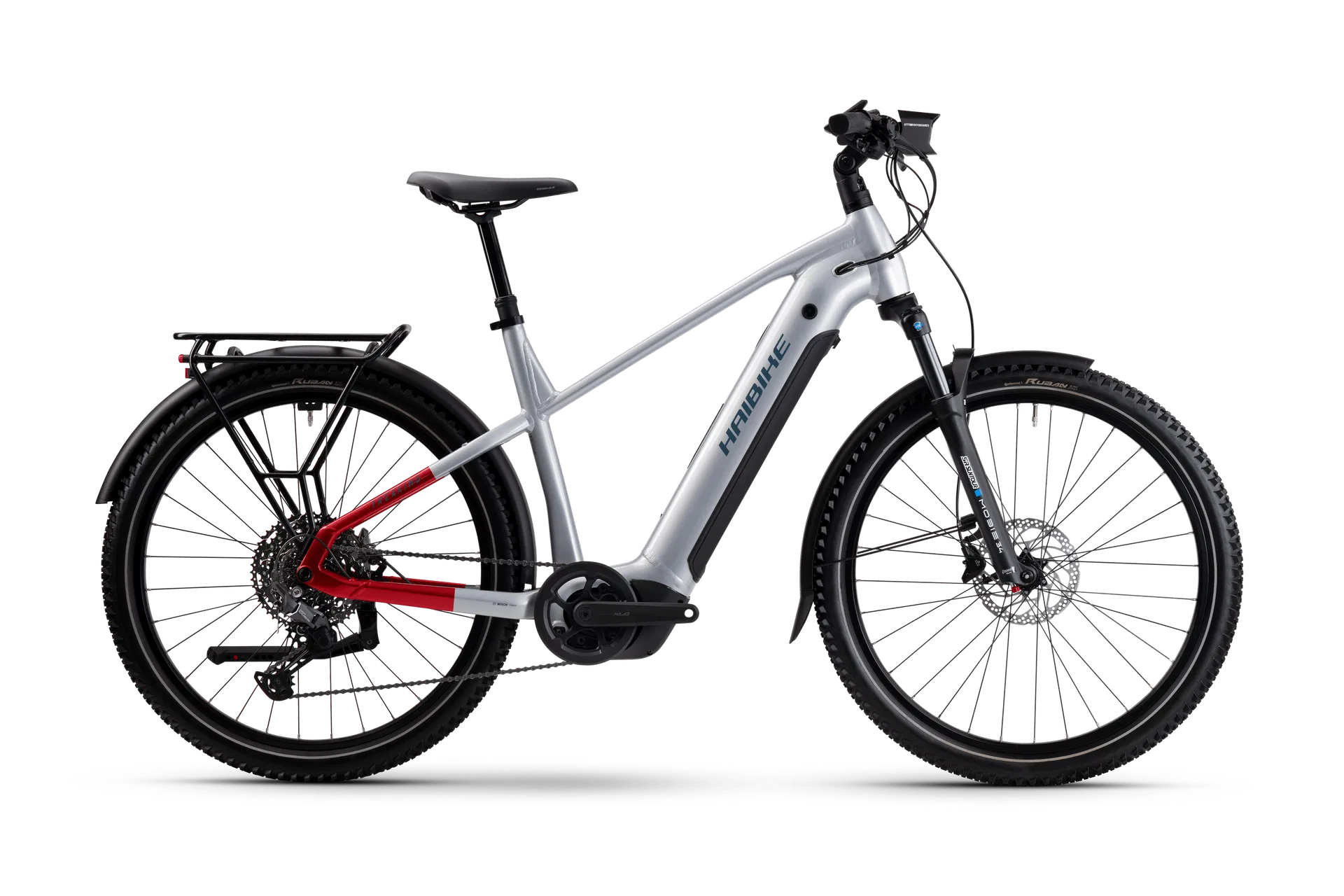 Haibike Trekking 7 grau | 800WH | E-Bike Herren Trekking | 2026 | Kettenschaltung