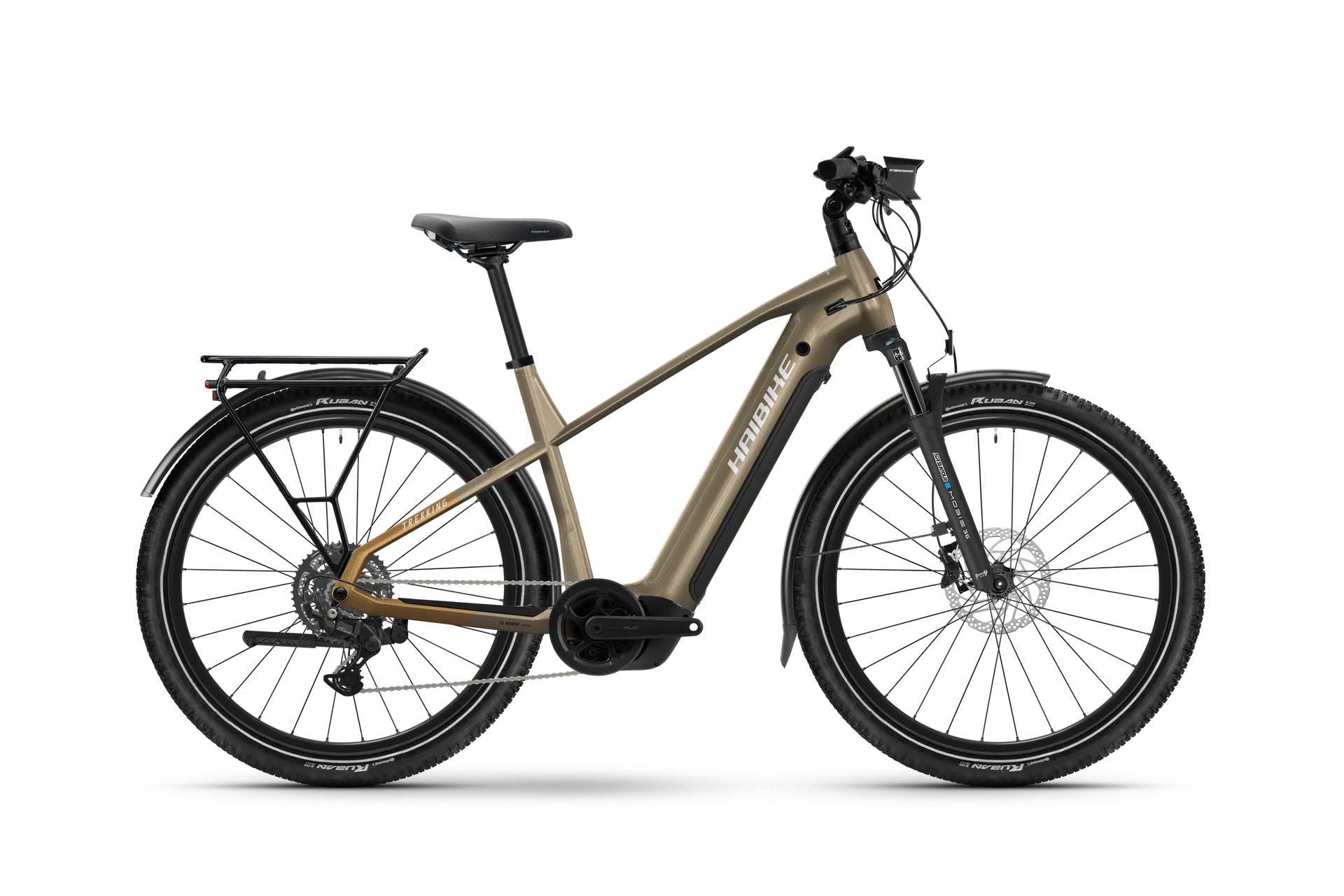 Haibike Trekking 6.5 beige | 600WH | E-Bike Herren Trekking | 2026 | Kettenschaltung
