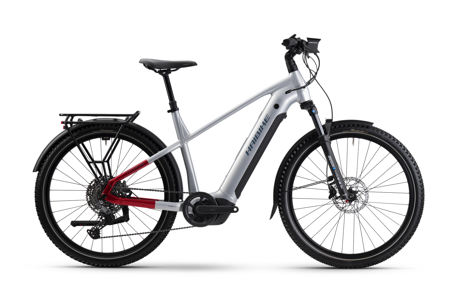 Haibike Trekking 7 grau | 800WH | E-Bike Herren Trekking | 2026 | Kettenschaltung
